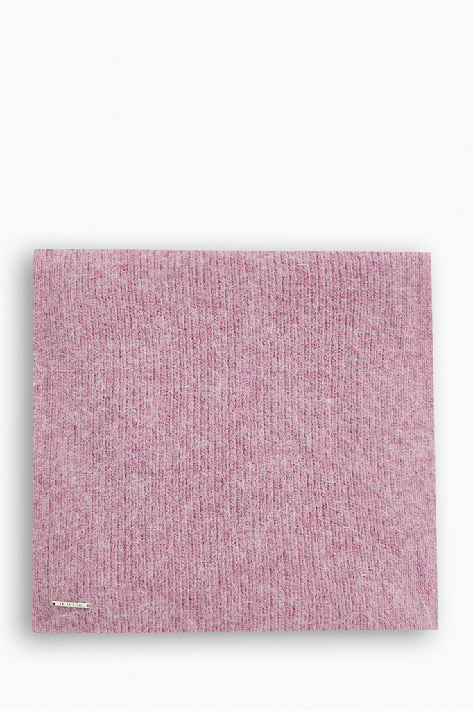 шарф женский Finn-Flare серо-розового цвета