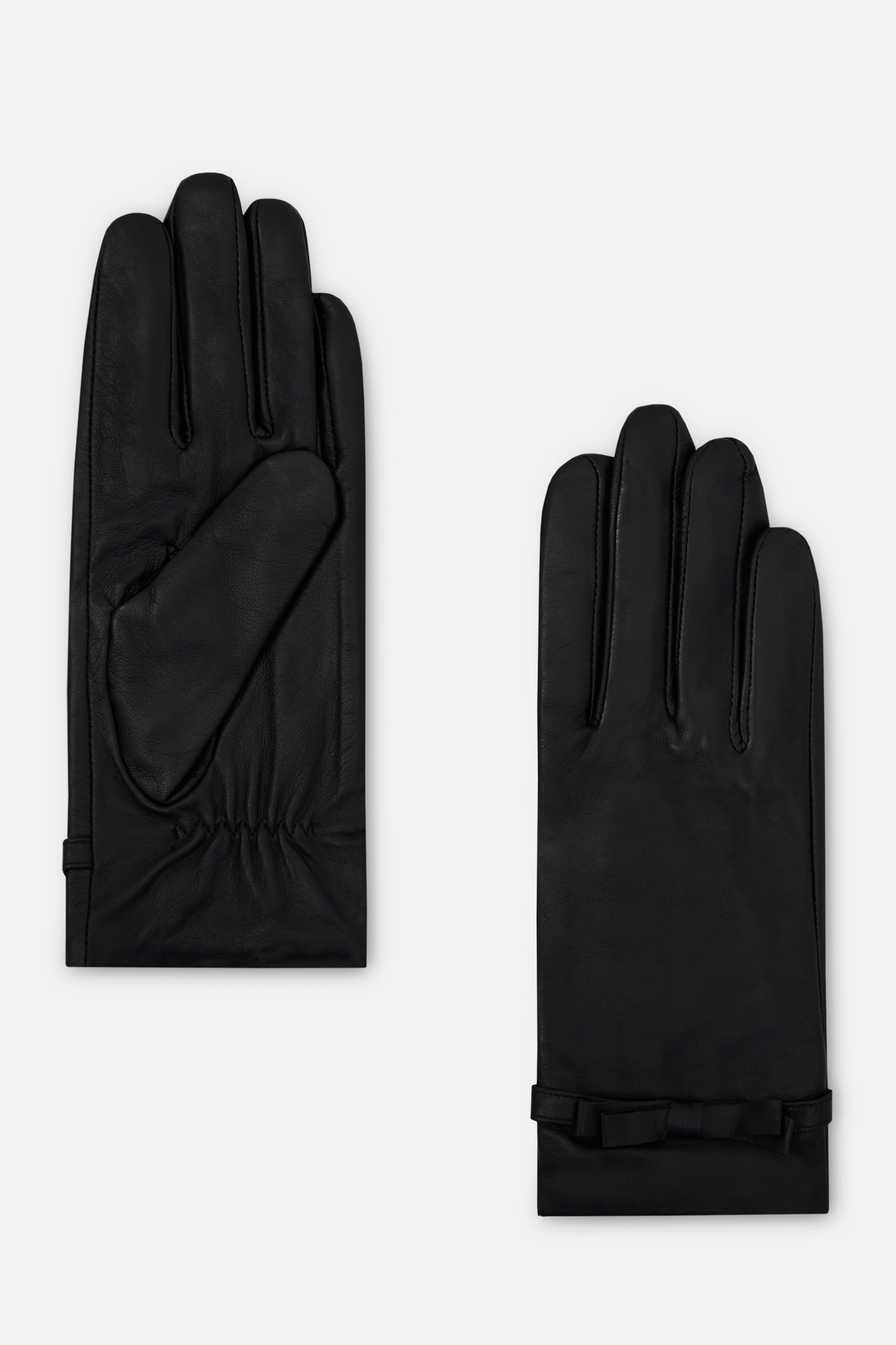 

Перчатки женские из кожи, 200 black, Перчатки женские из кожи