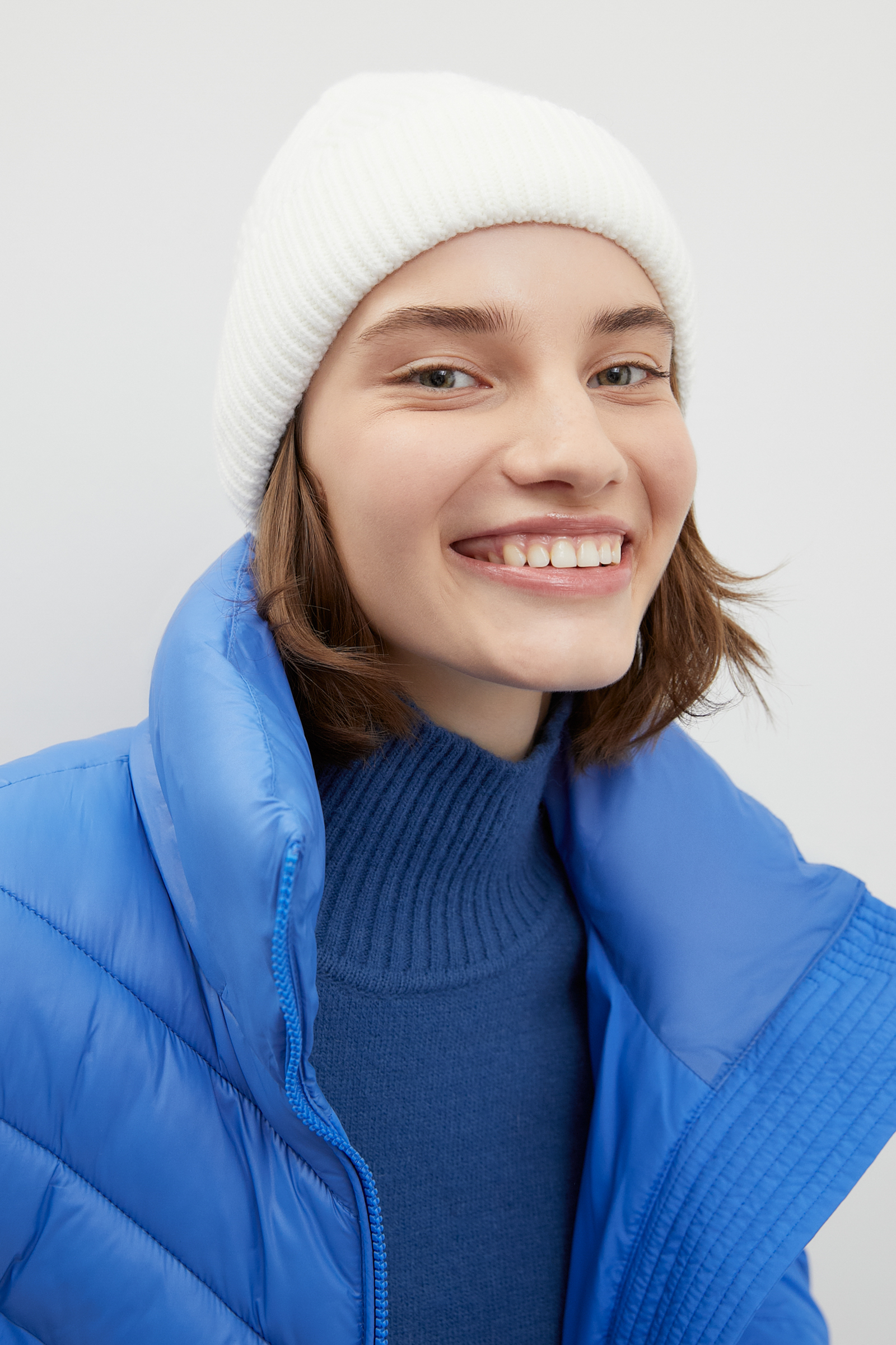 Базовая шапка с шерстью