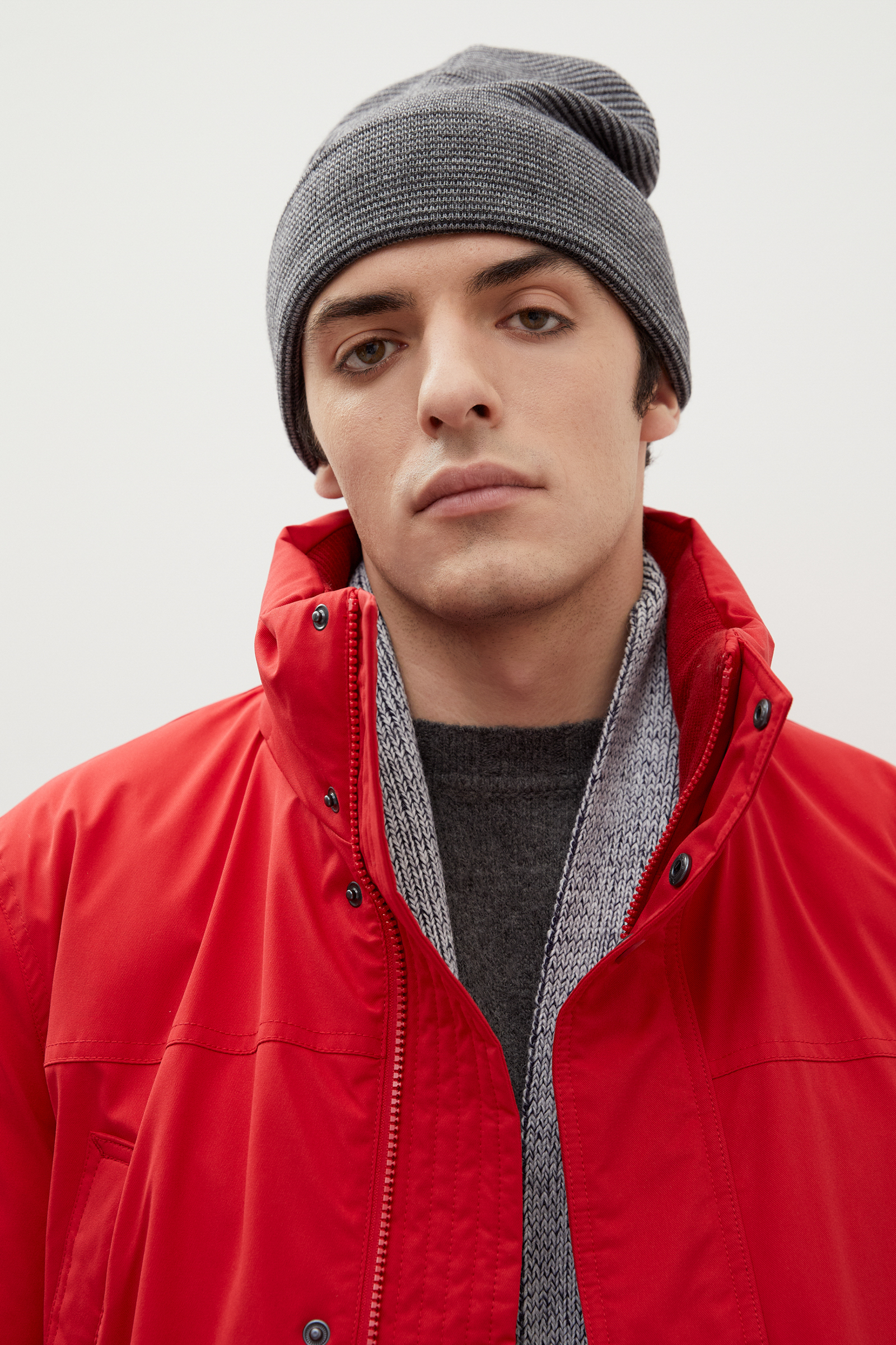 Базовая шапка  с добавлением шерсти