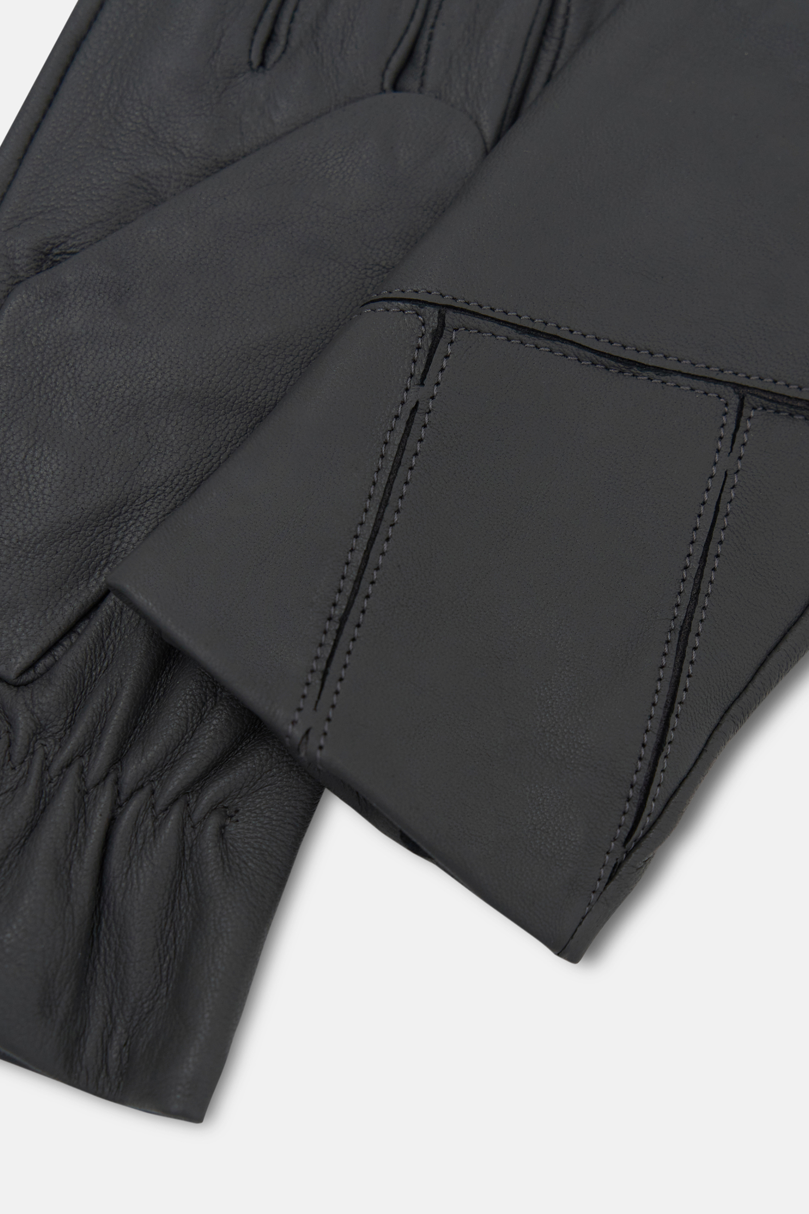 Кожаные женские перчатки