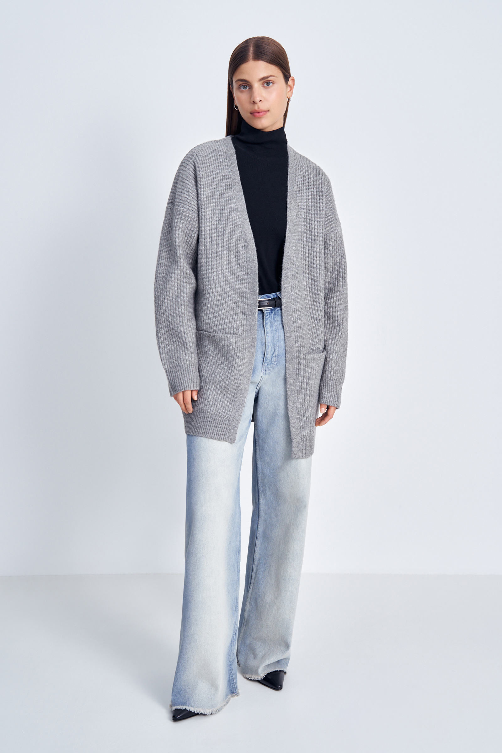 Удлиненный кардиган