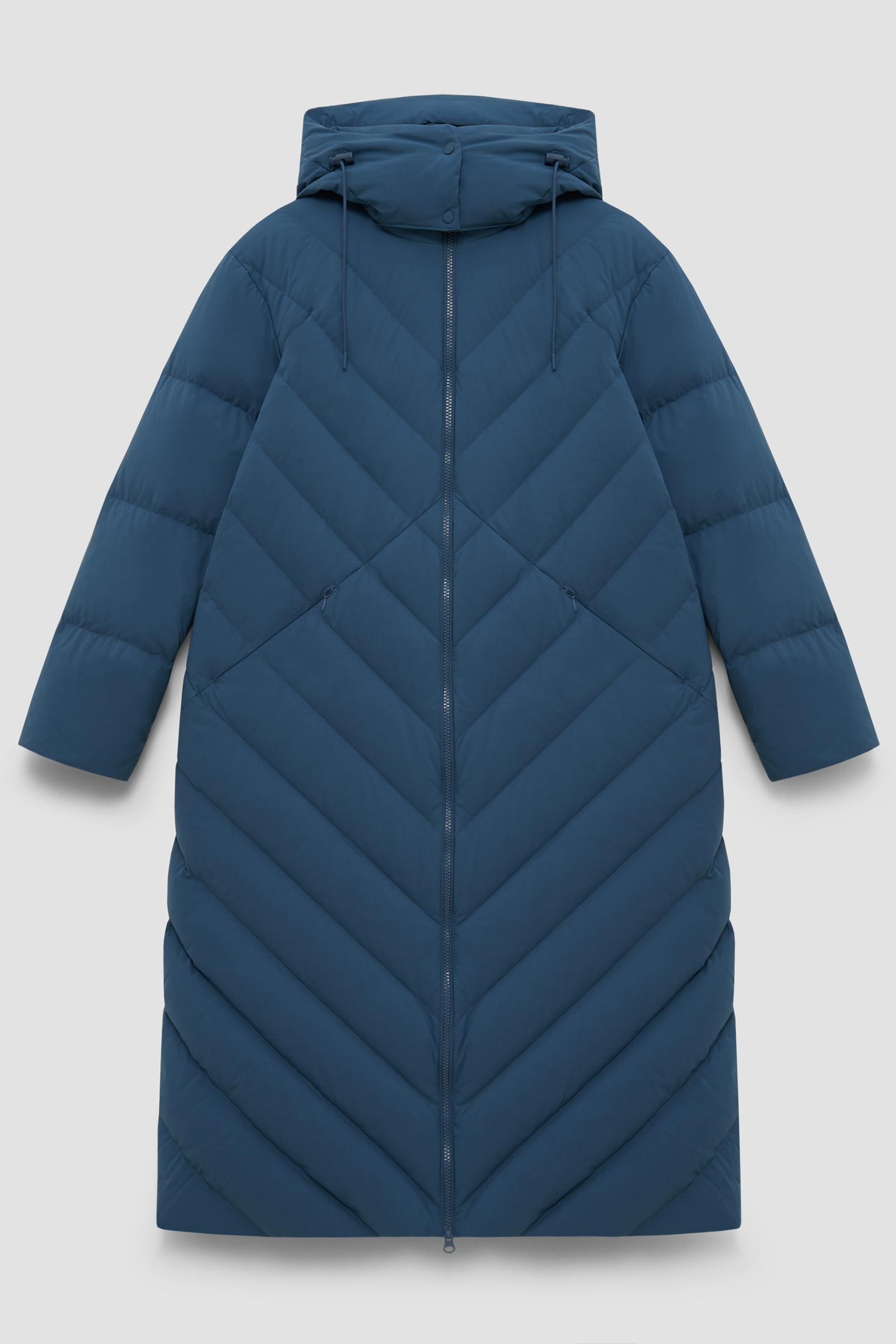 

Пальто с утиным пухом силуэта трапеция, 105 rapid, Пальто с утиным пухом силуэта трапеция