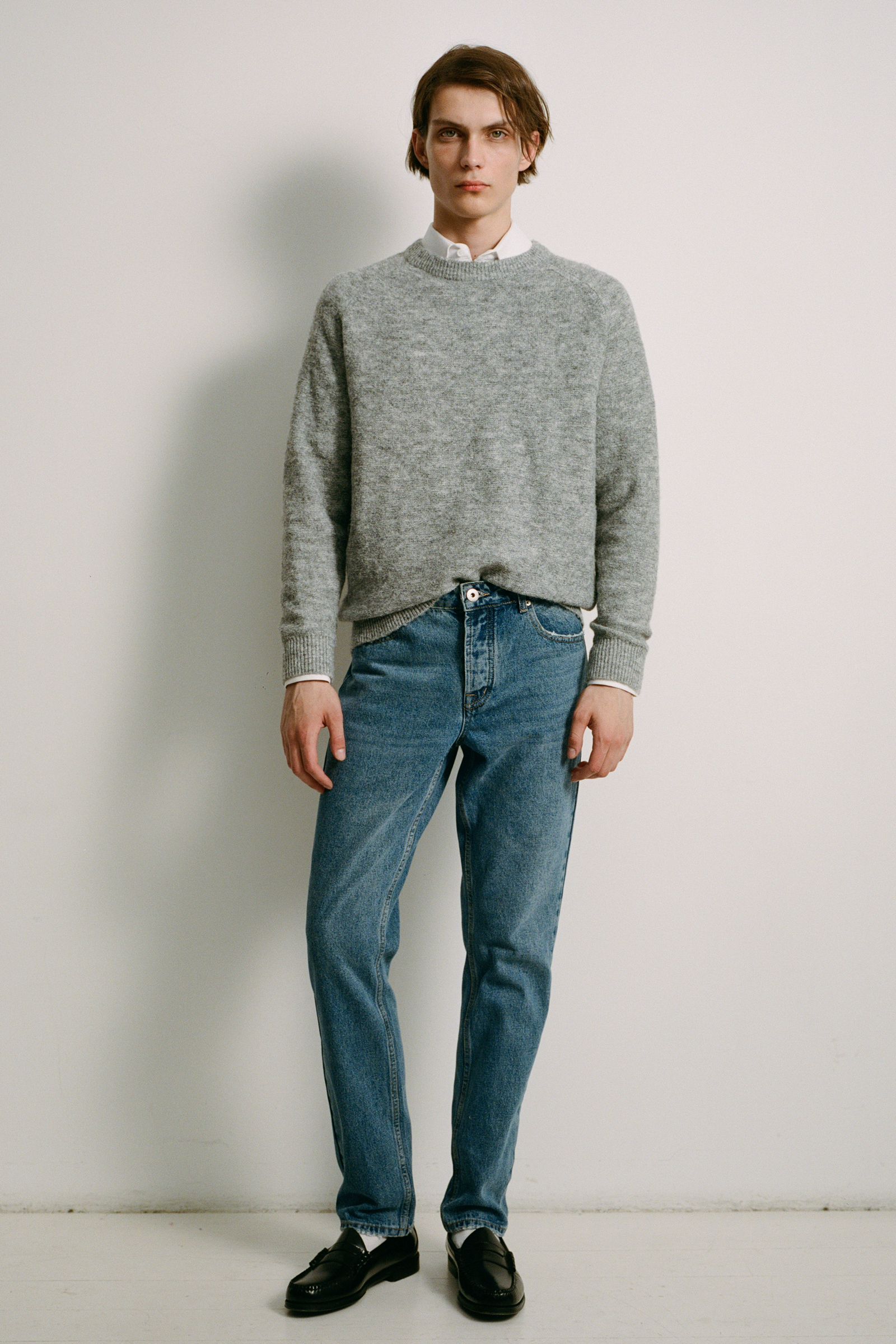 Джинсы straight fit мужские