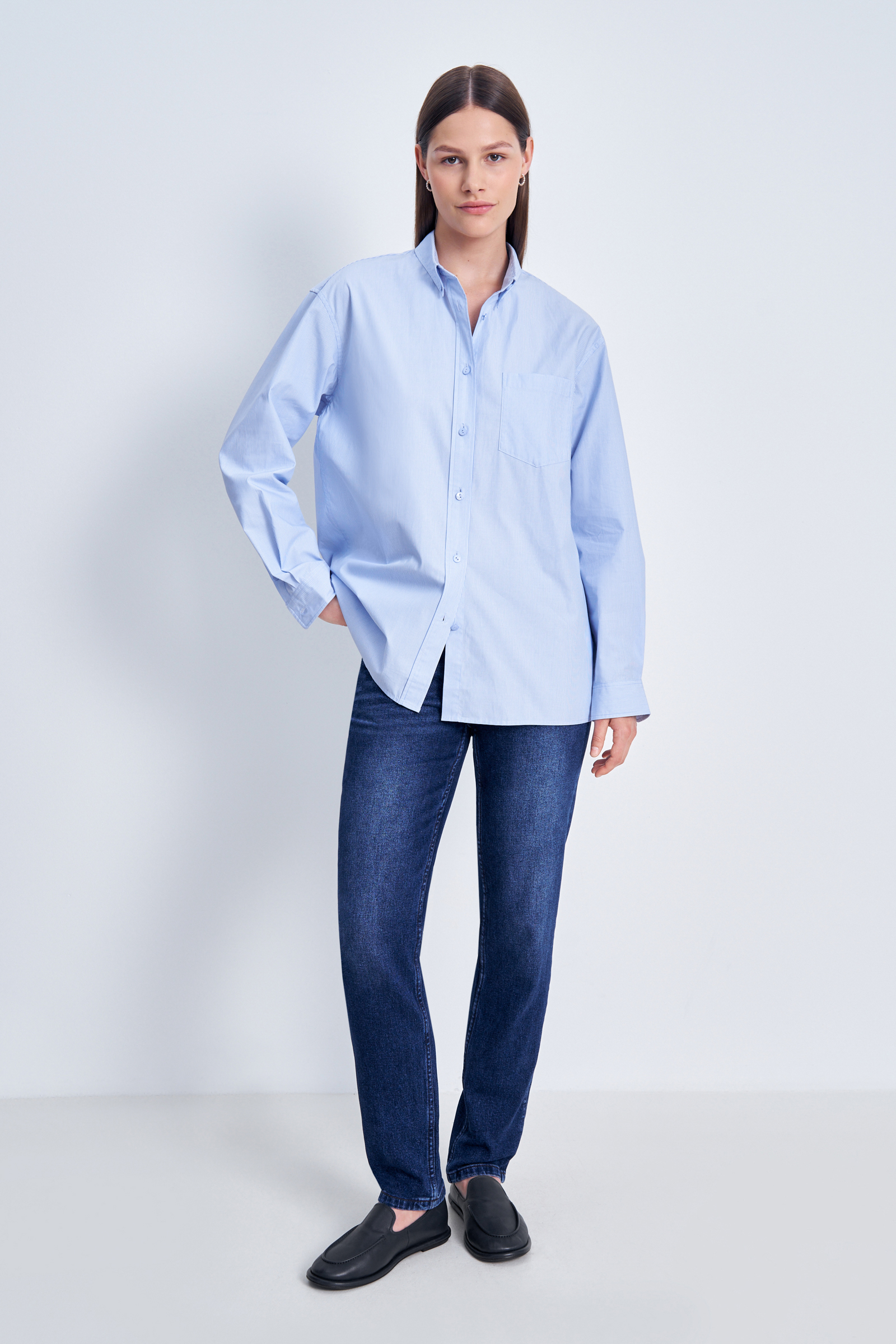 

Джинсы slim fit женские, 127 dark denim, Джинсы slim fit женские
