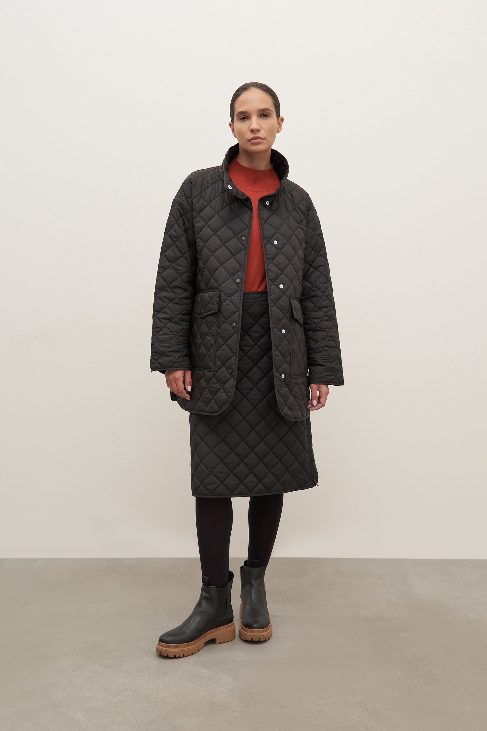 

Утепленная юбка, 200 black, Утепленная юбка