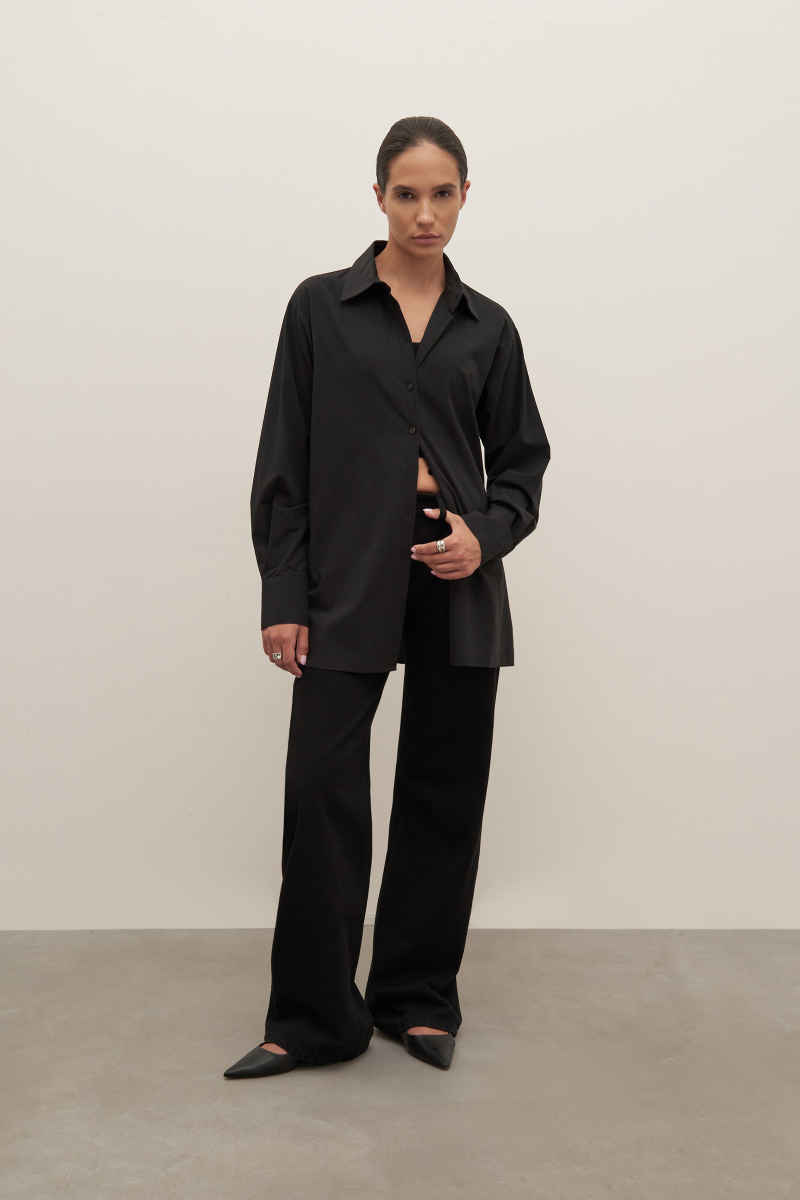 Джинсы loose fit женские