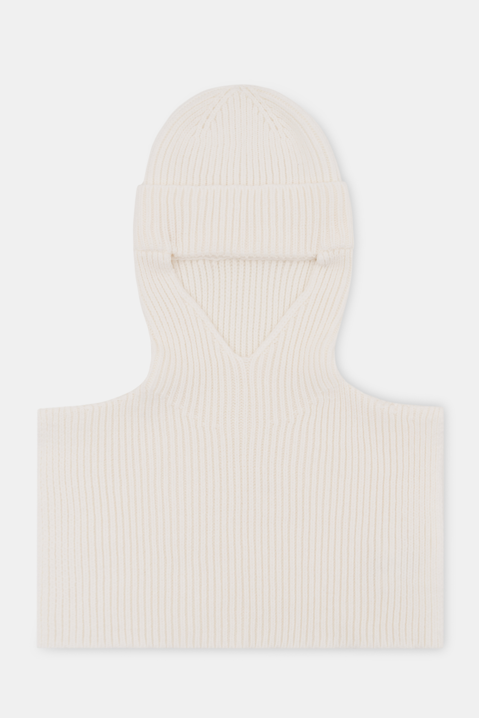 

Капор с шерстью, 201 white, Капор с шерстью
