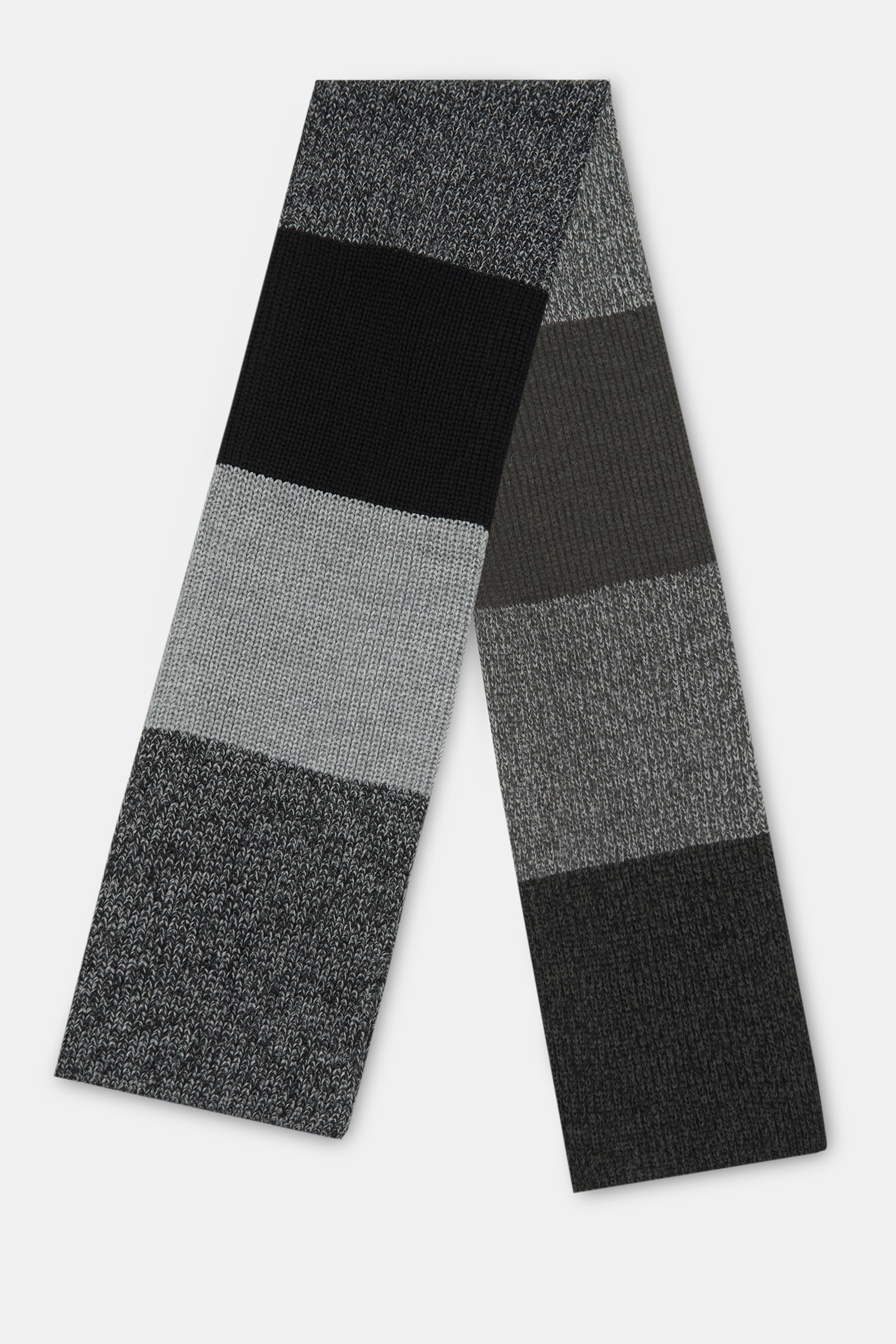 Шарф с шерстью