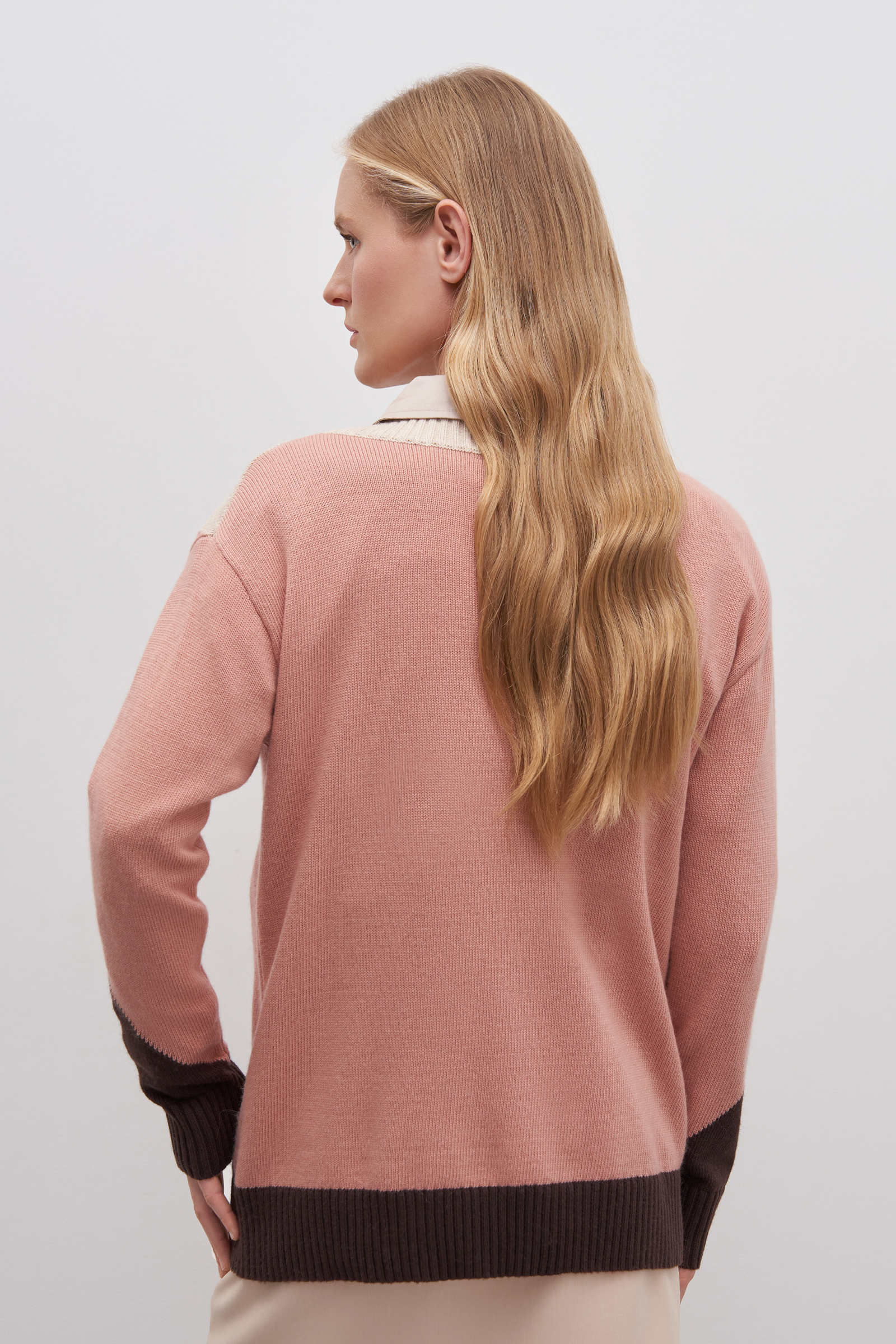 

Джемпер прямого силуэта с кашемиром, 641 mc java, Джемпер прямого силуэта с кашемиром