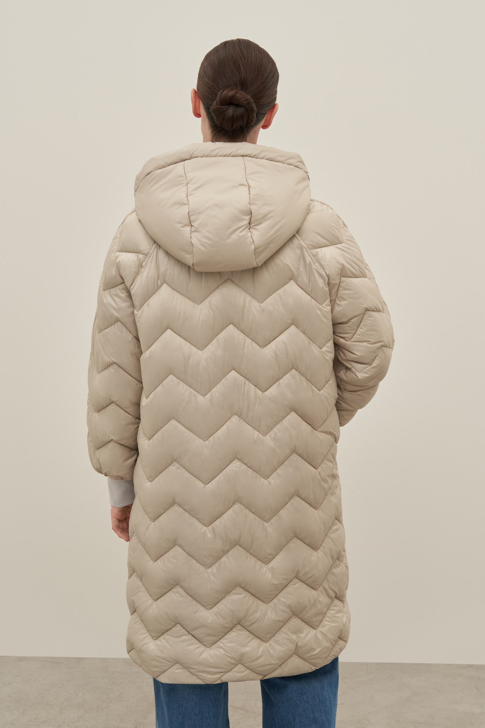 

Пальто утепленное с воротником-стойкой, 702 pale, Пальто утепленное с воротником-стойкой