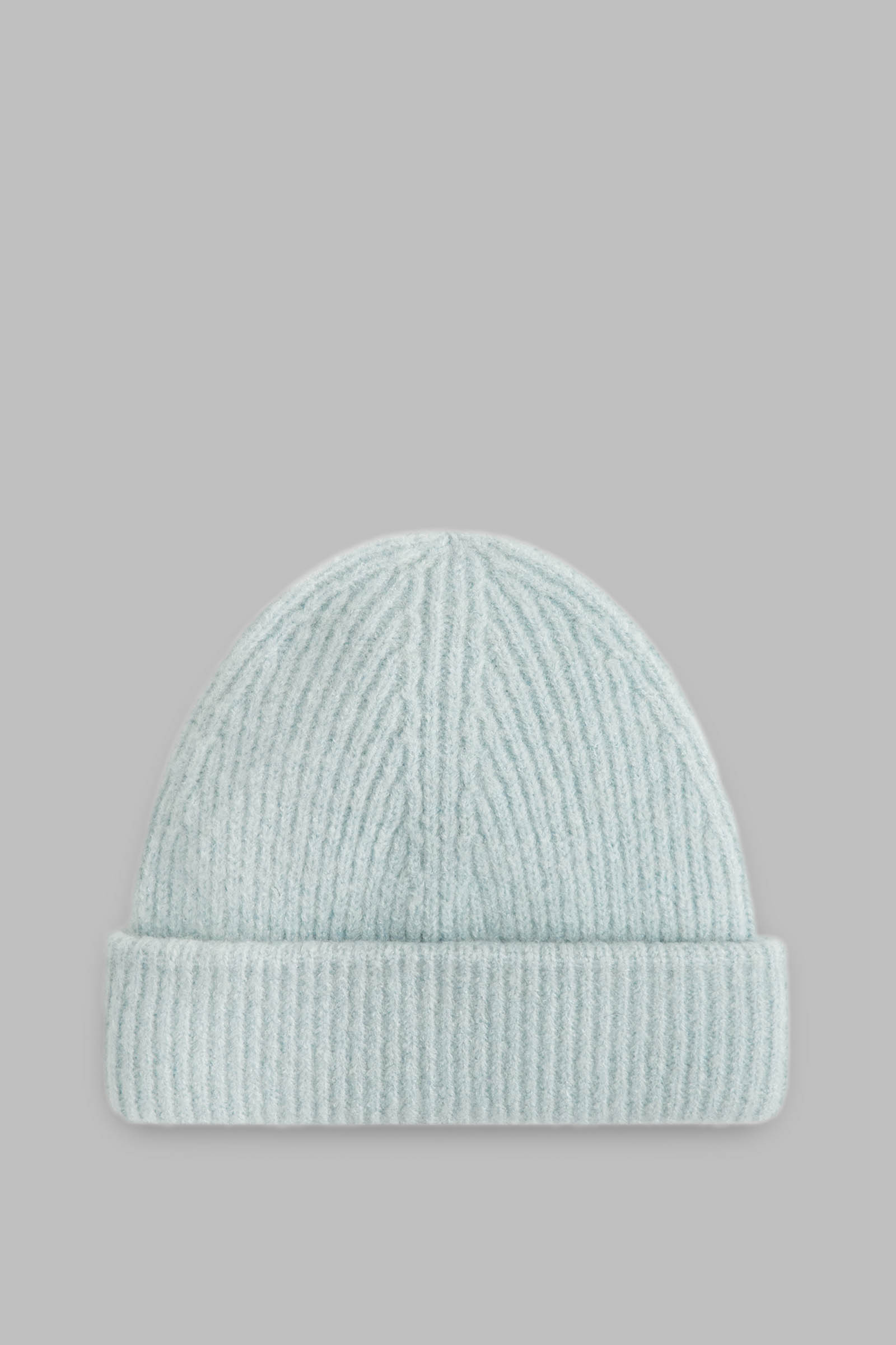 

Шапка из шерсти и мохера, 117 crystal blue, Шапка из шерсти и мохера