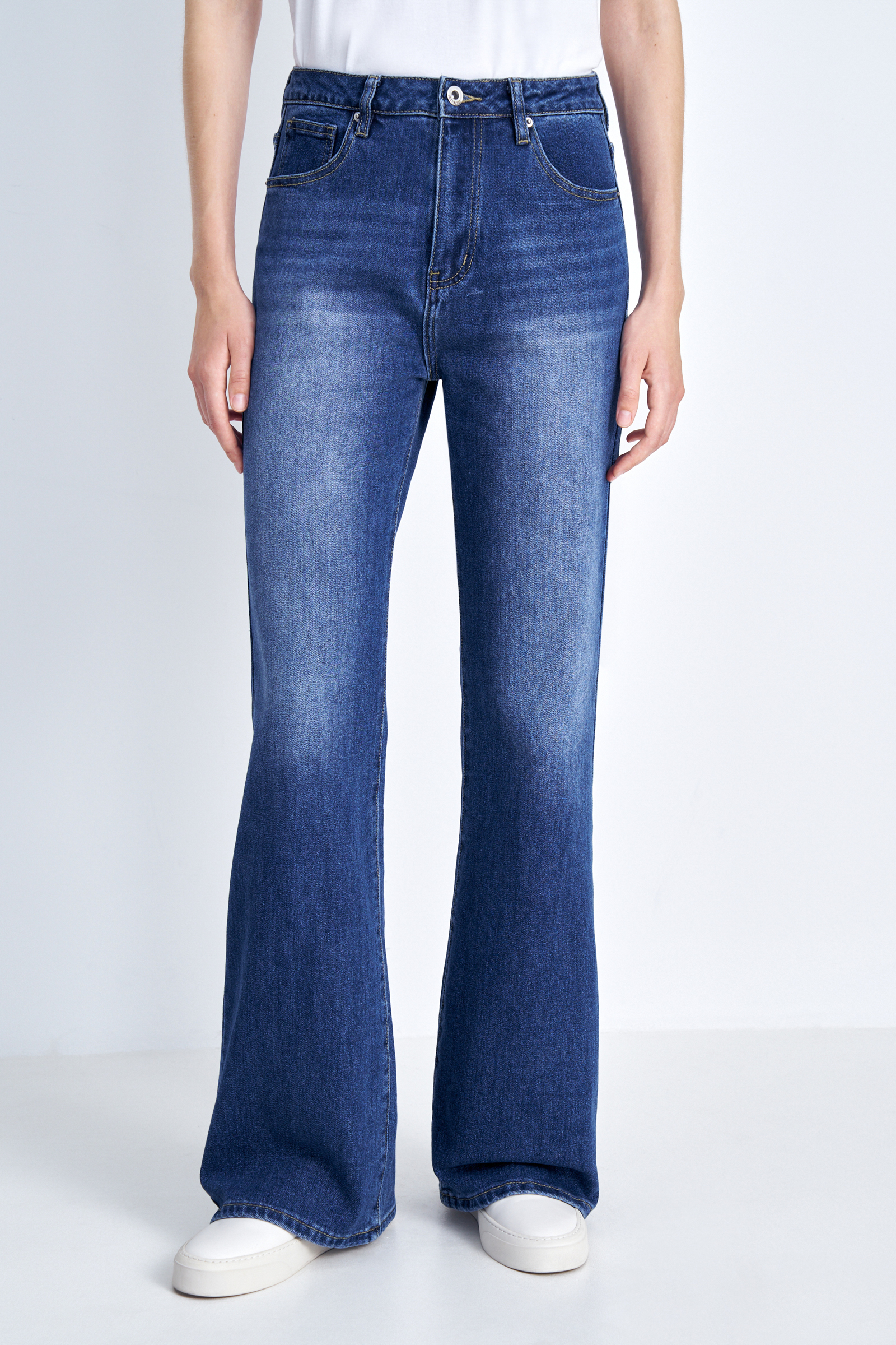 

Джинсы flared fit женские, 1251 denim, Джинсы flared fit женские