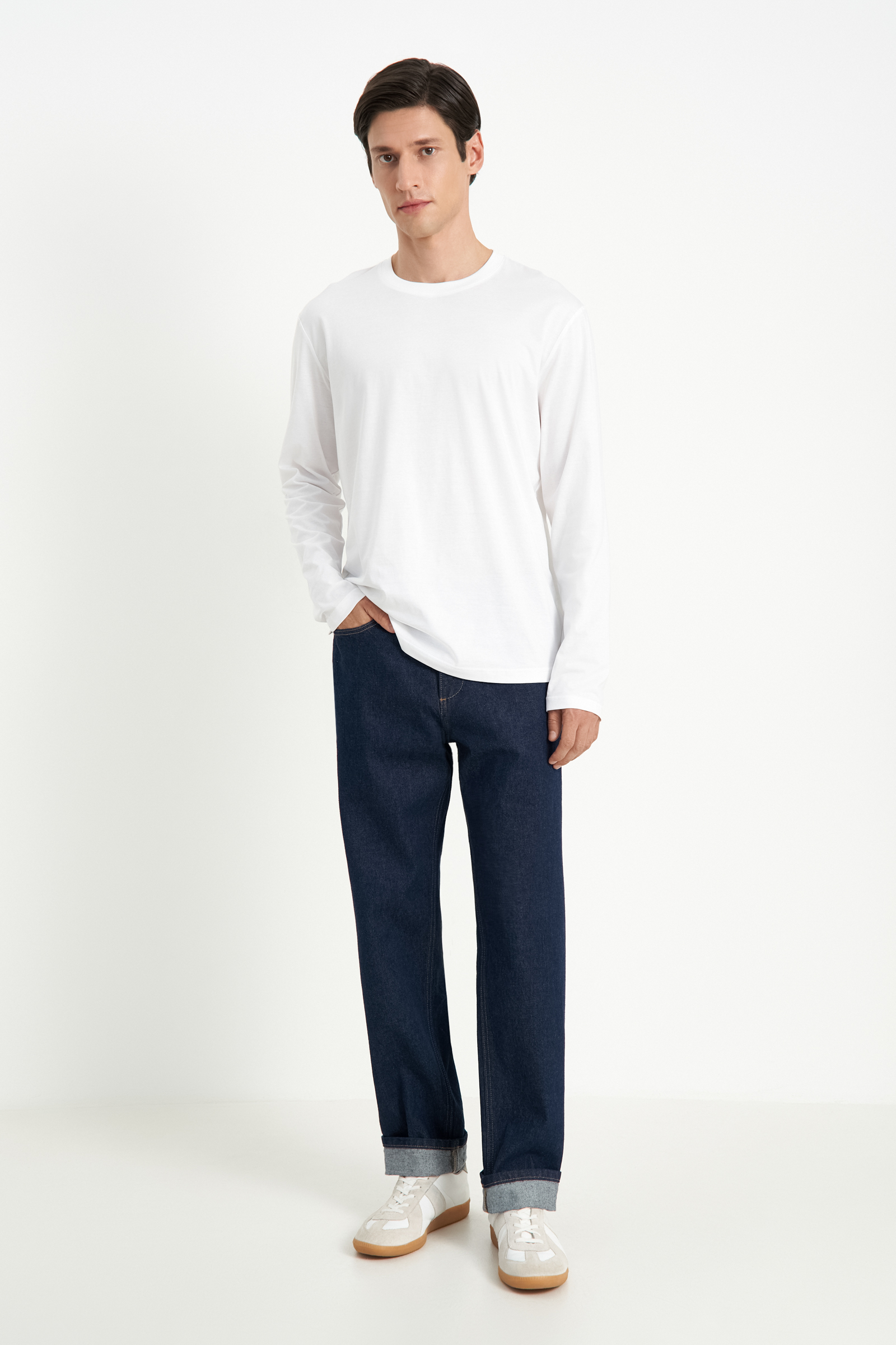 

Джинсы straight fit мужские, 189 deep dark denim, Джинсы straight fit мужские