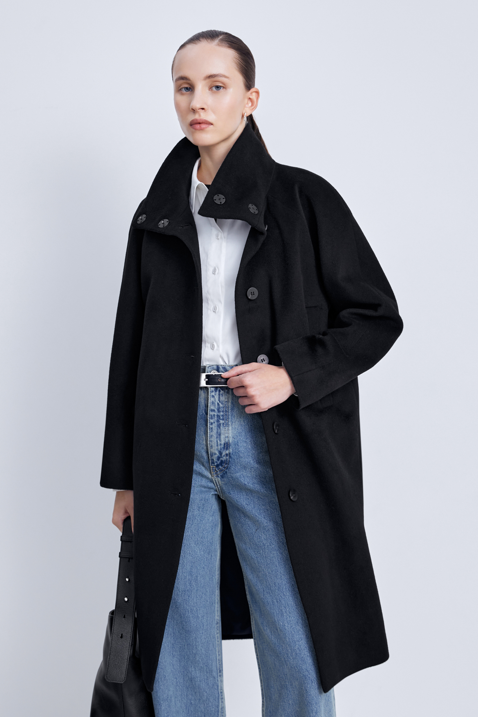 Пальто FINN FLARE, черный, арт. FAE110177