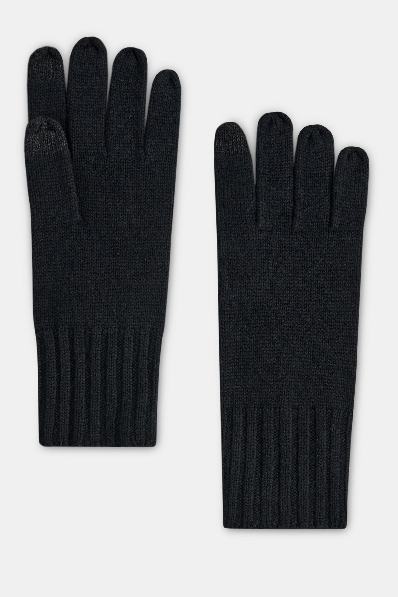 

Перчатки из шерсти и кашемира, 200 black, Перчатки из шерсти и кашемира