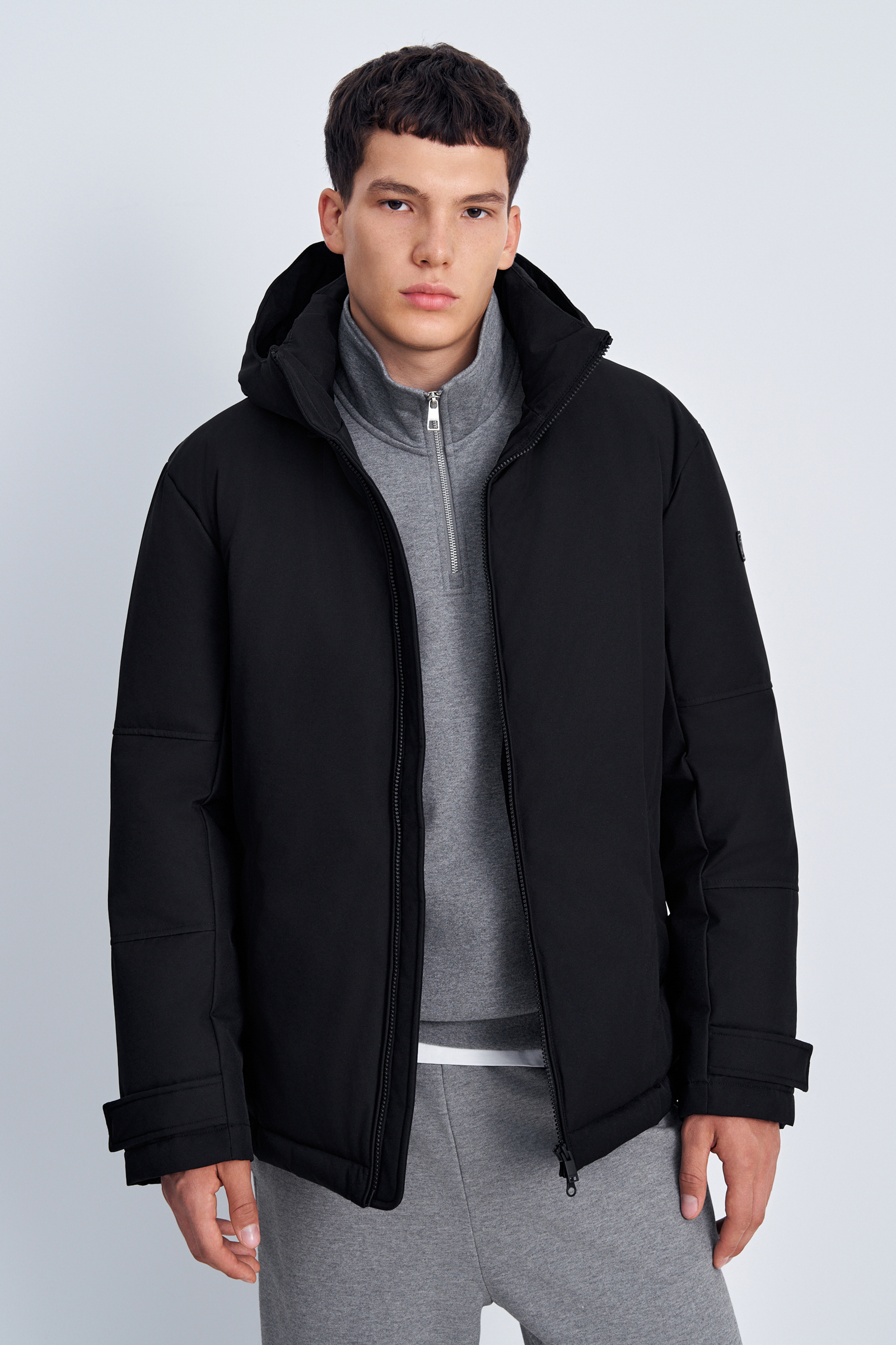 Утепленная куртка Finn Flare, черный, арт. FAE21005