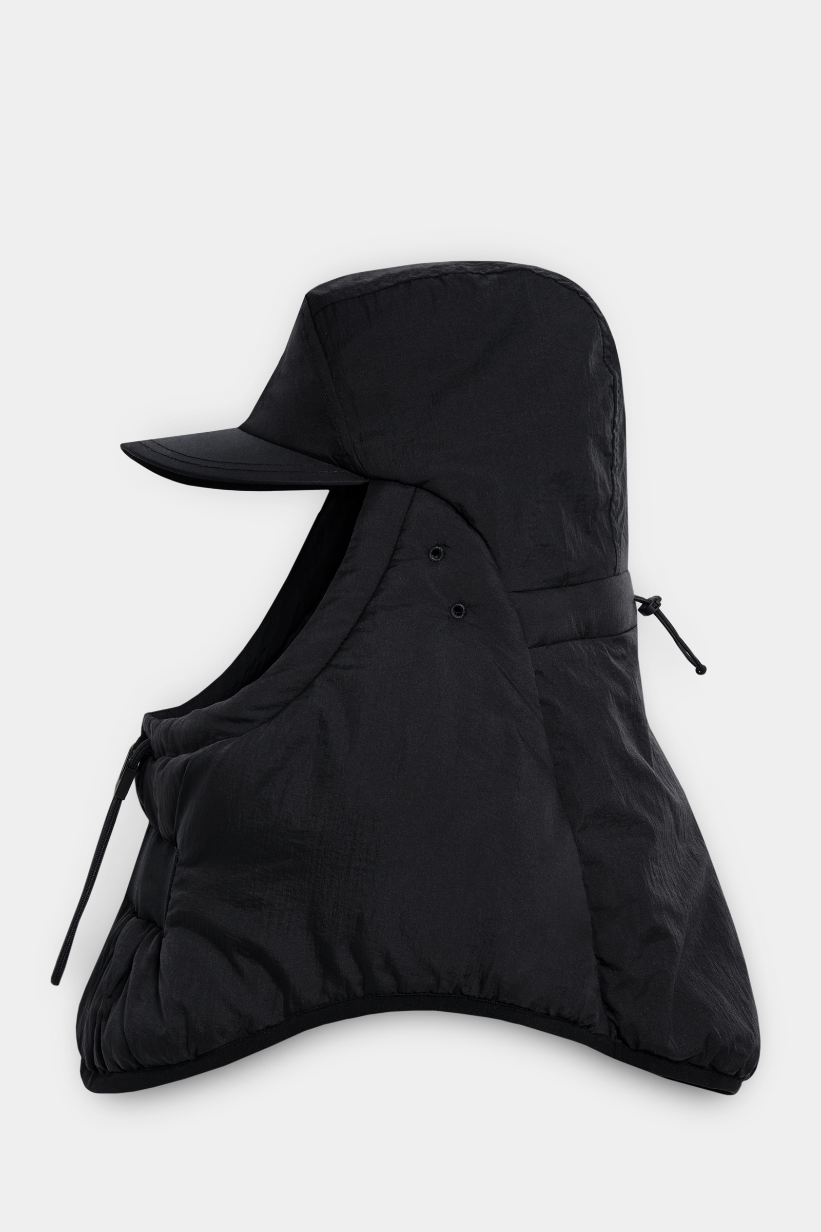 

Утепленный капор, 200 black, Утепленный капор