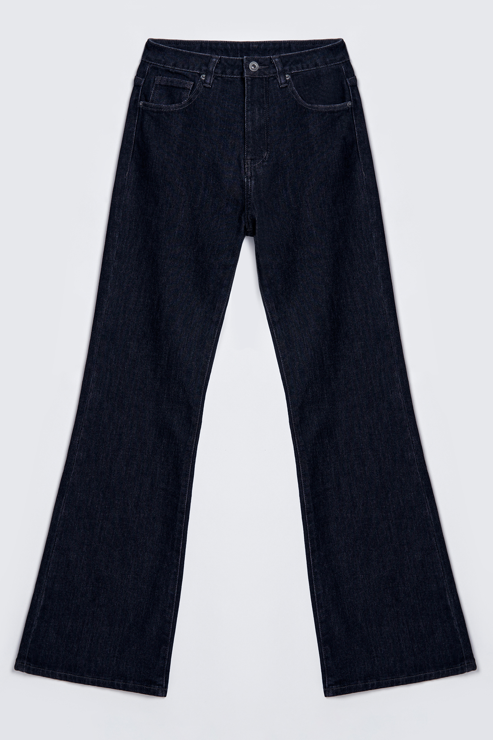 

Джинсы flared fit женские, 2002 dark grey denim, Джинсы flared fit женские