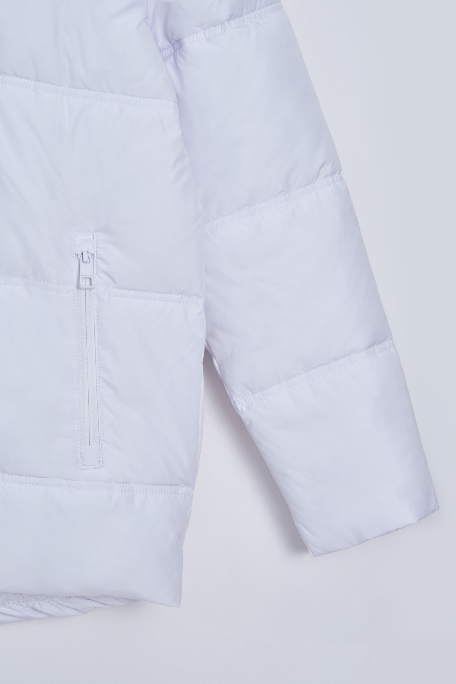 

Утепленная куртка свободного силуэта, 201 white, Утепленная куртка свободного силуэта