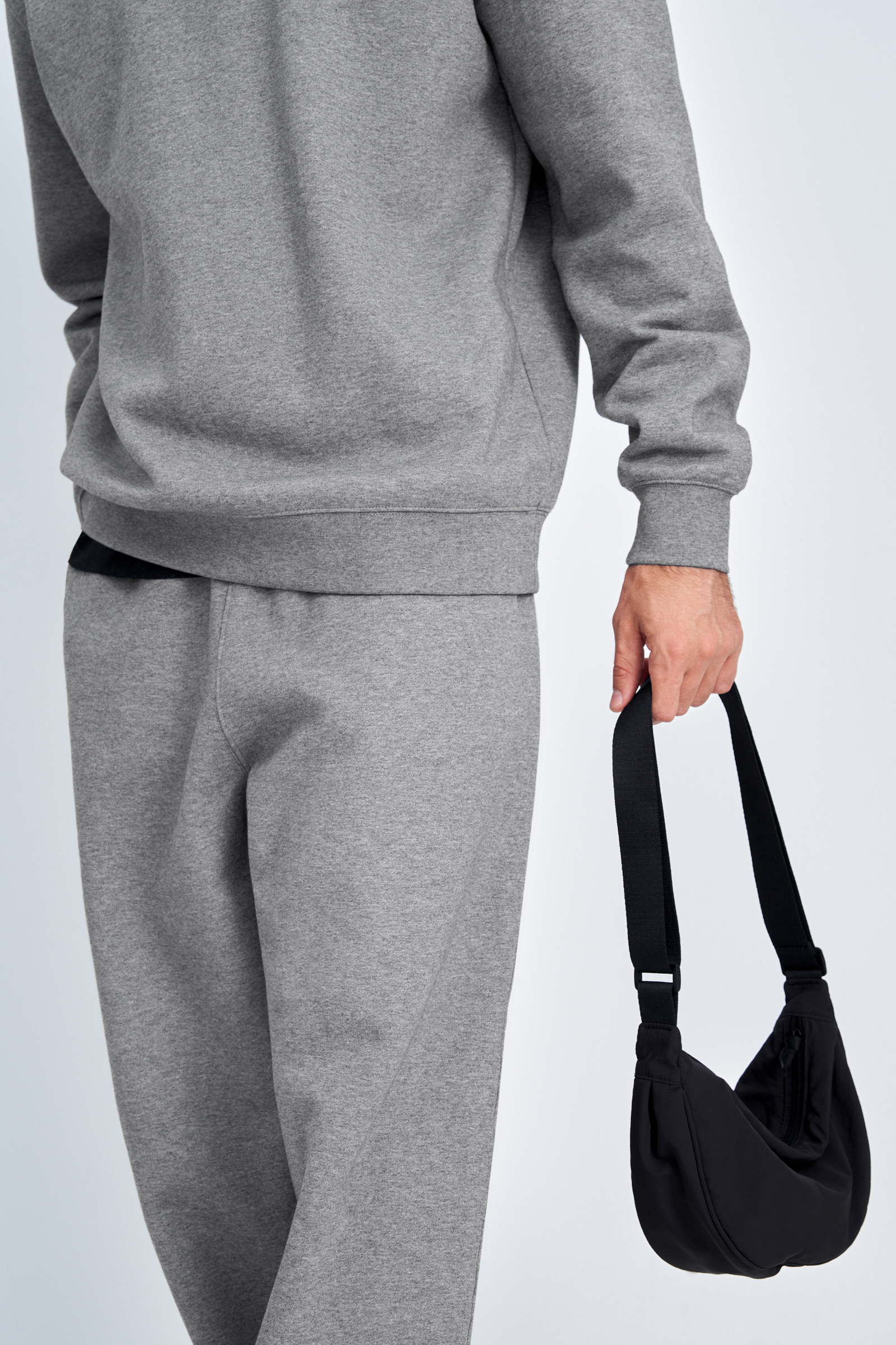 

Толстовка из хлопка свободного кроя, 255 mouse melange, Толстовка из хлопка свободного кроя