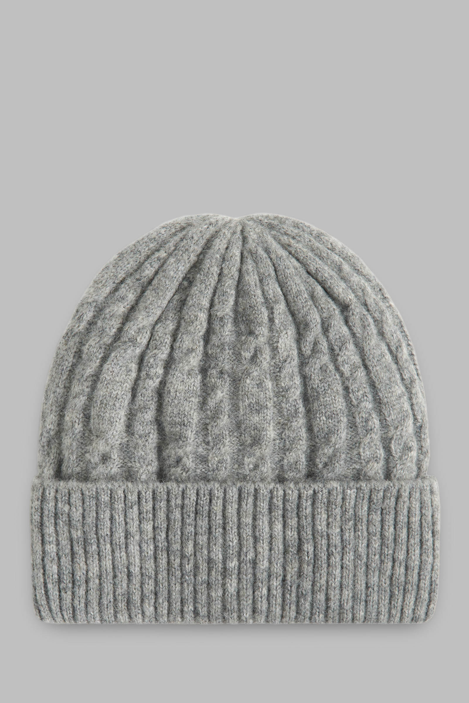 

Вязаная шапка унисекс с подкладкой, 256 iron melange, Вязаная шапка унисекс с подкладкой