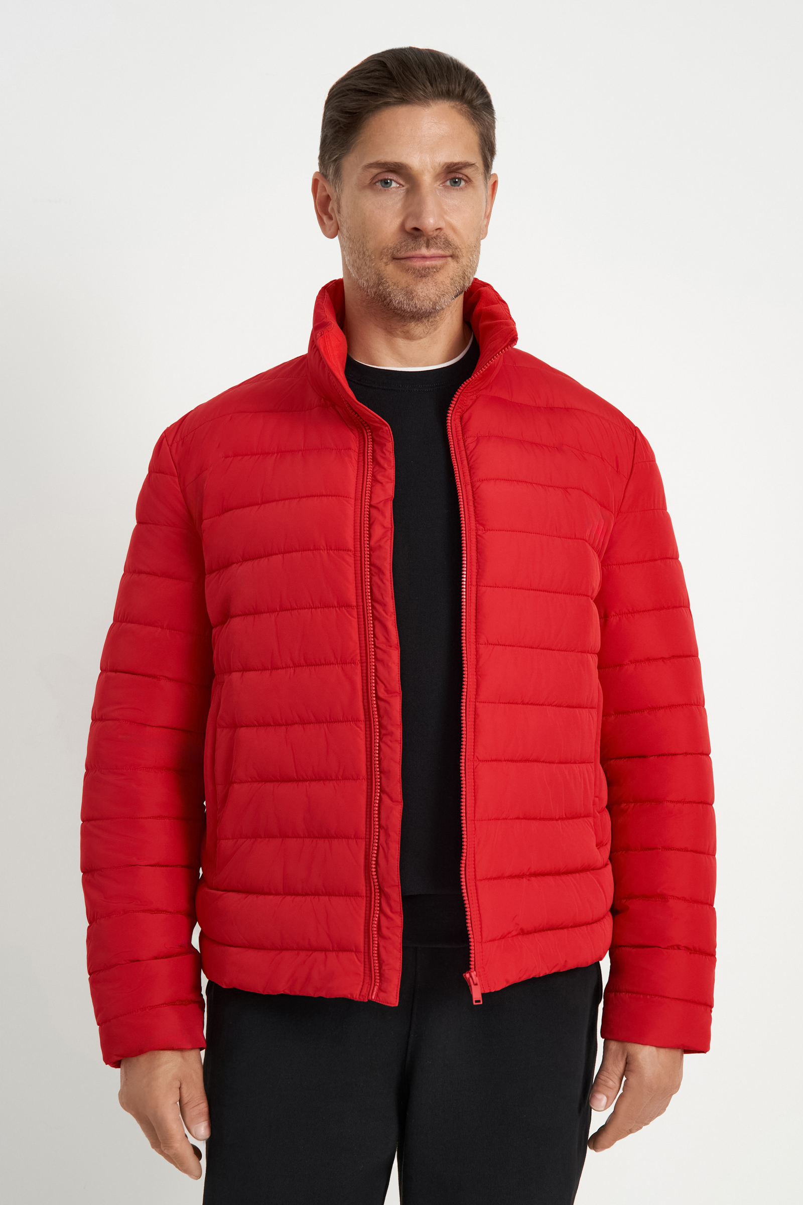 Утепленная стеганая куртка