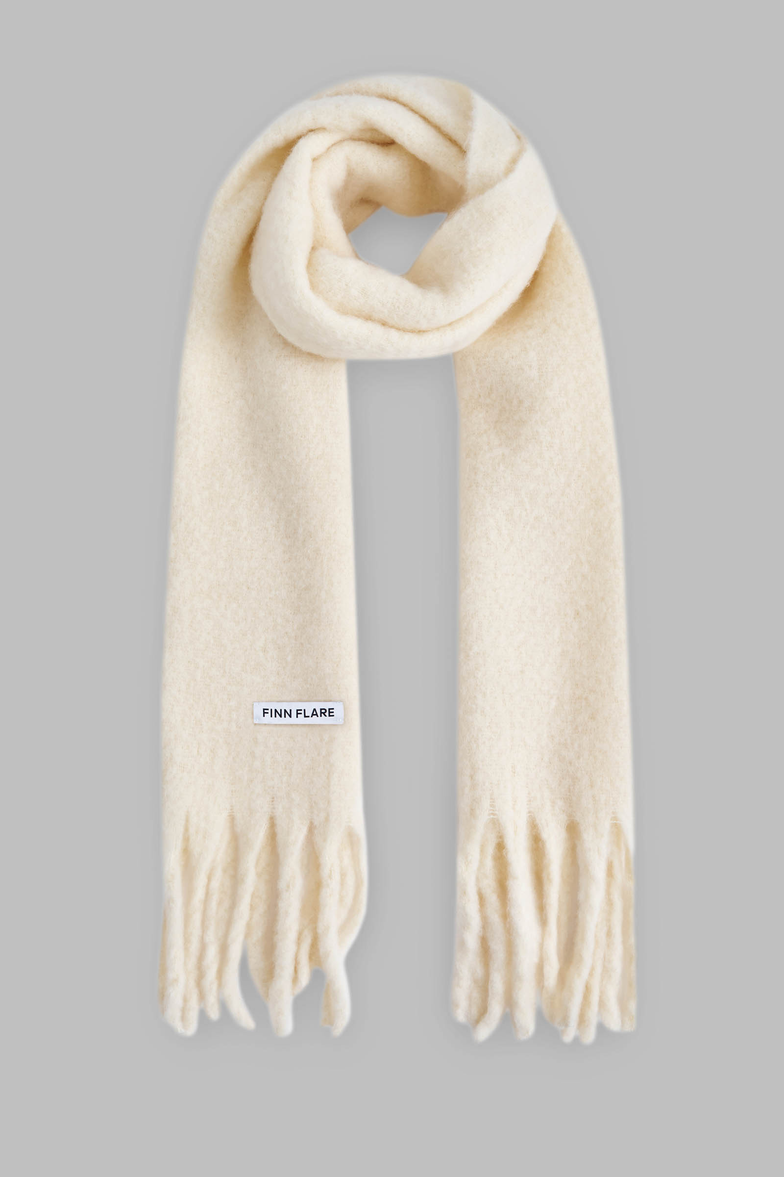 Шарф Finn Flare, бежевый, арт. FAE11407