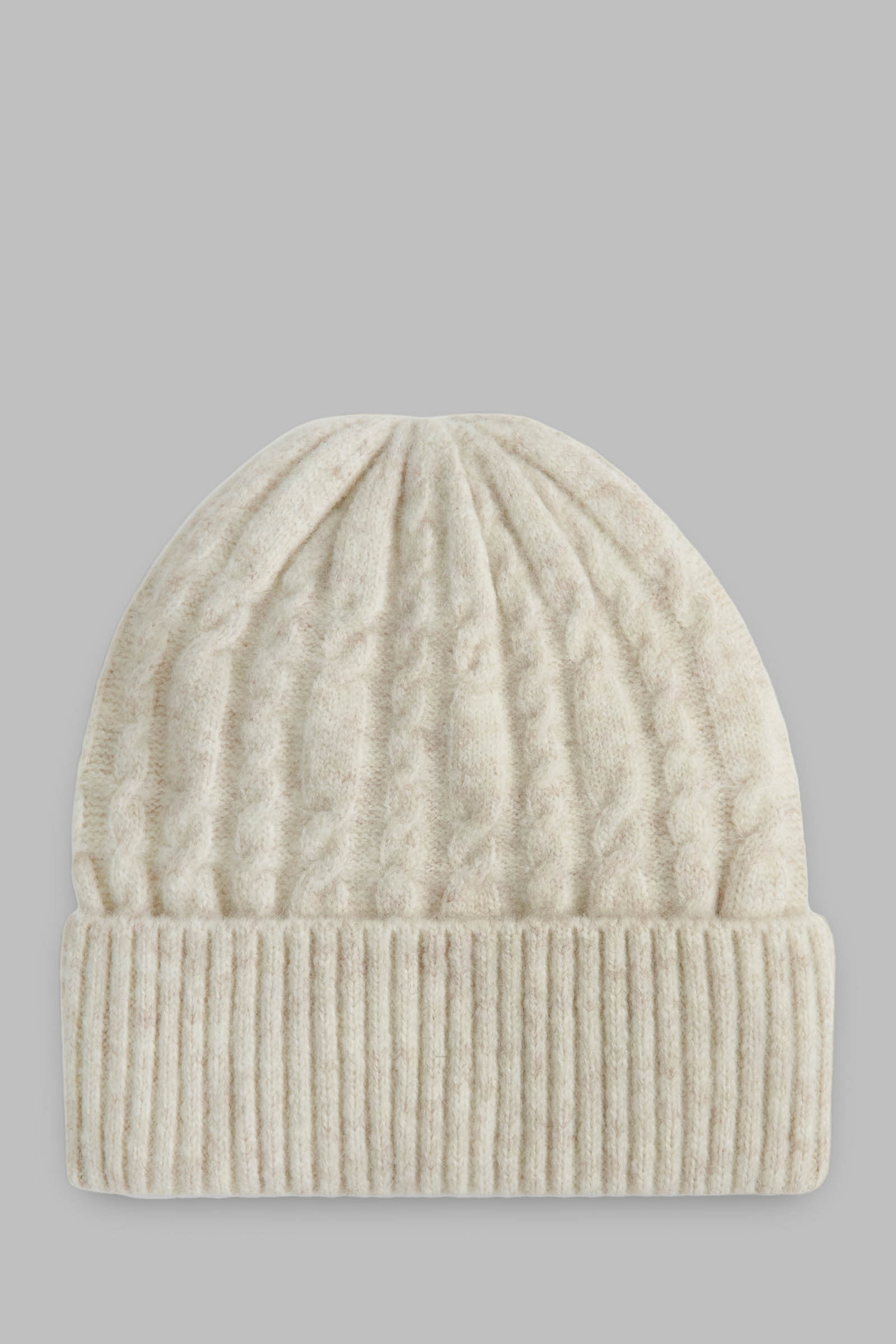 Вязаная шапка FINN FLARE унисекс, бежевый, арт. FAE91102