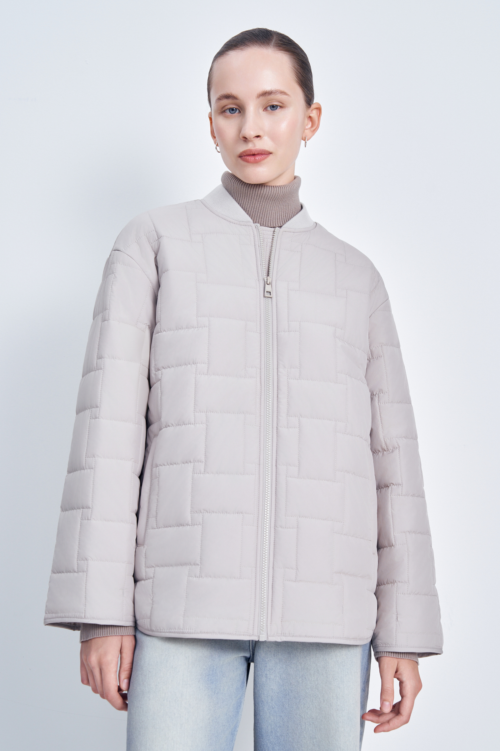 Утепленная куртка свободного силуэта 6990₽