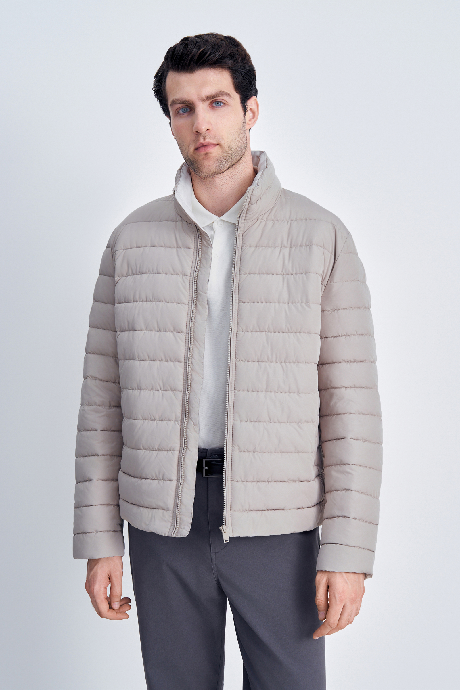 Утепленная стеганая куртка