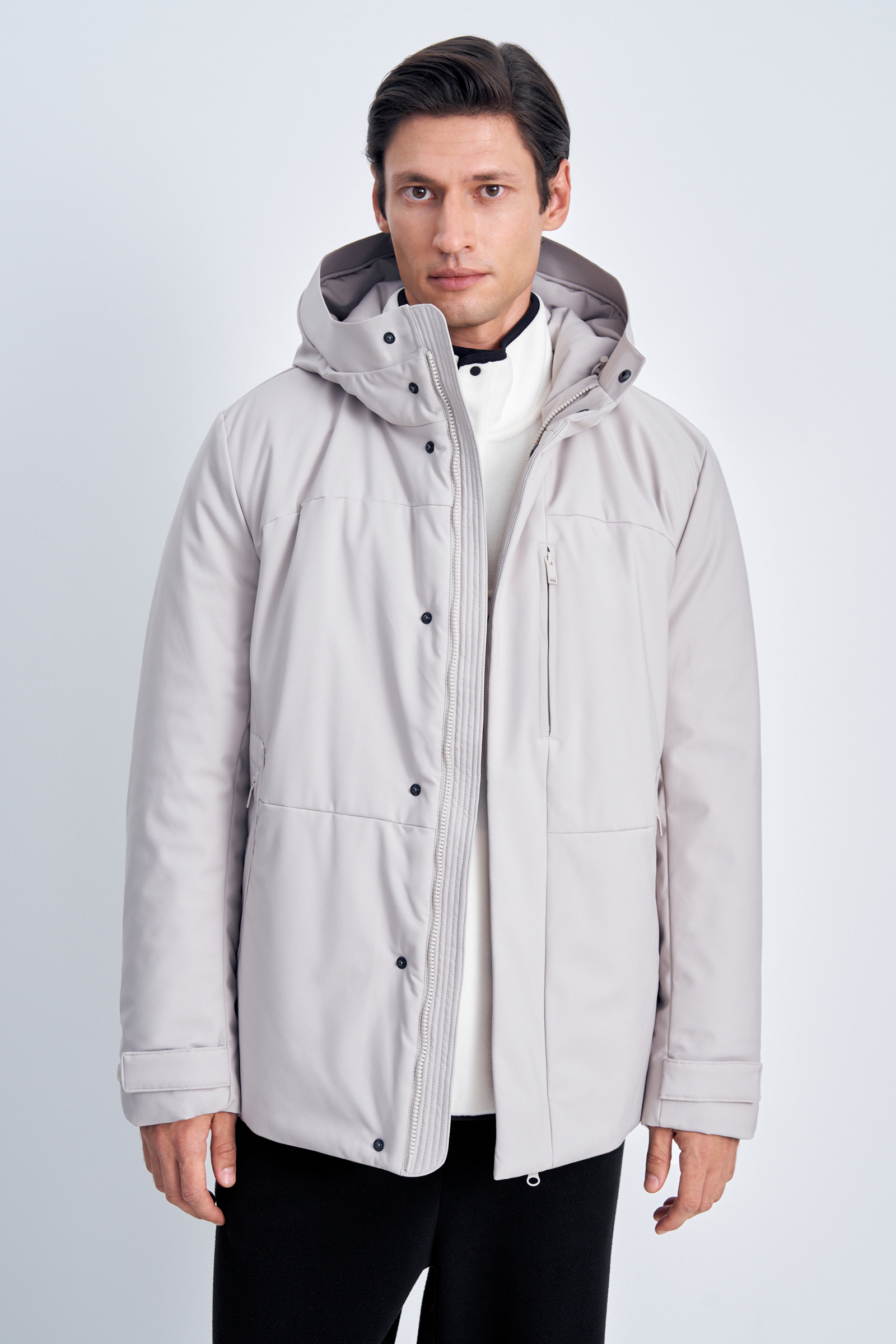 Утепленная куртка Finn Flare FAE21092, серый, арт. FAE21092