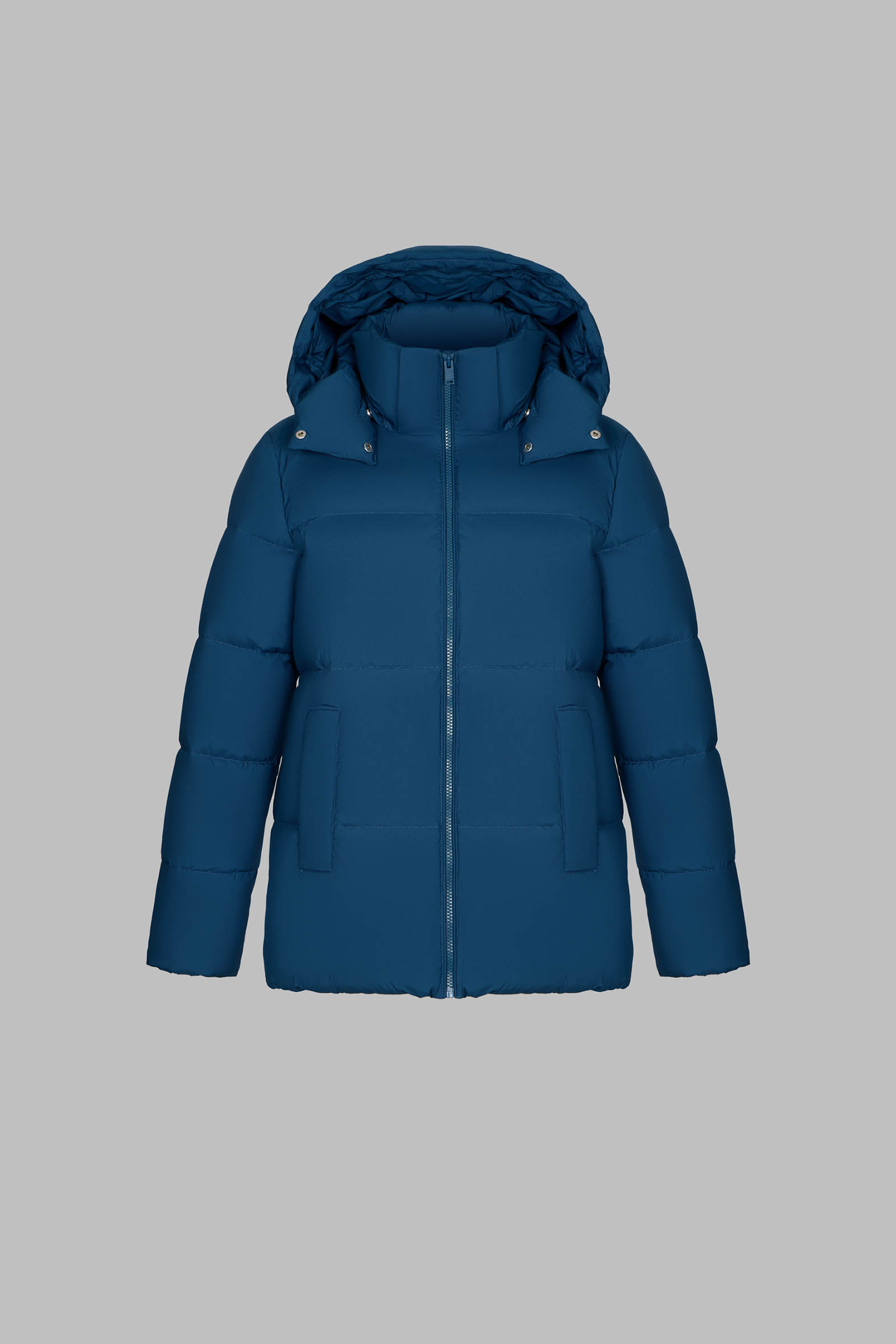 

Пуховик с натуральным пухом, 100 navy, Пуховик с натуральным пухом