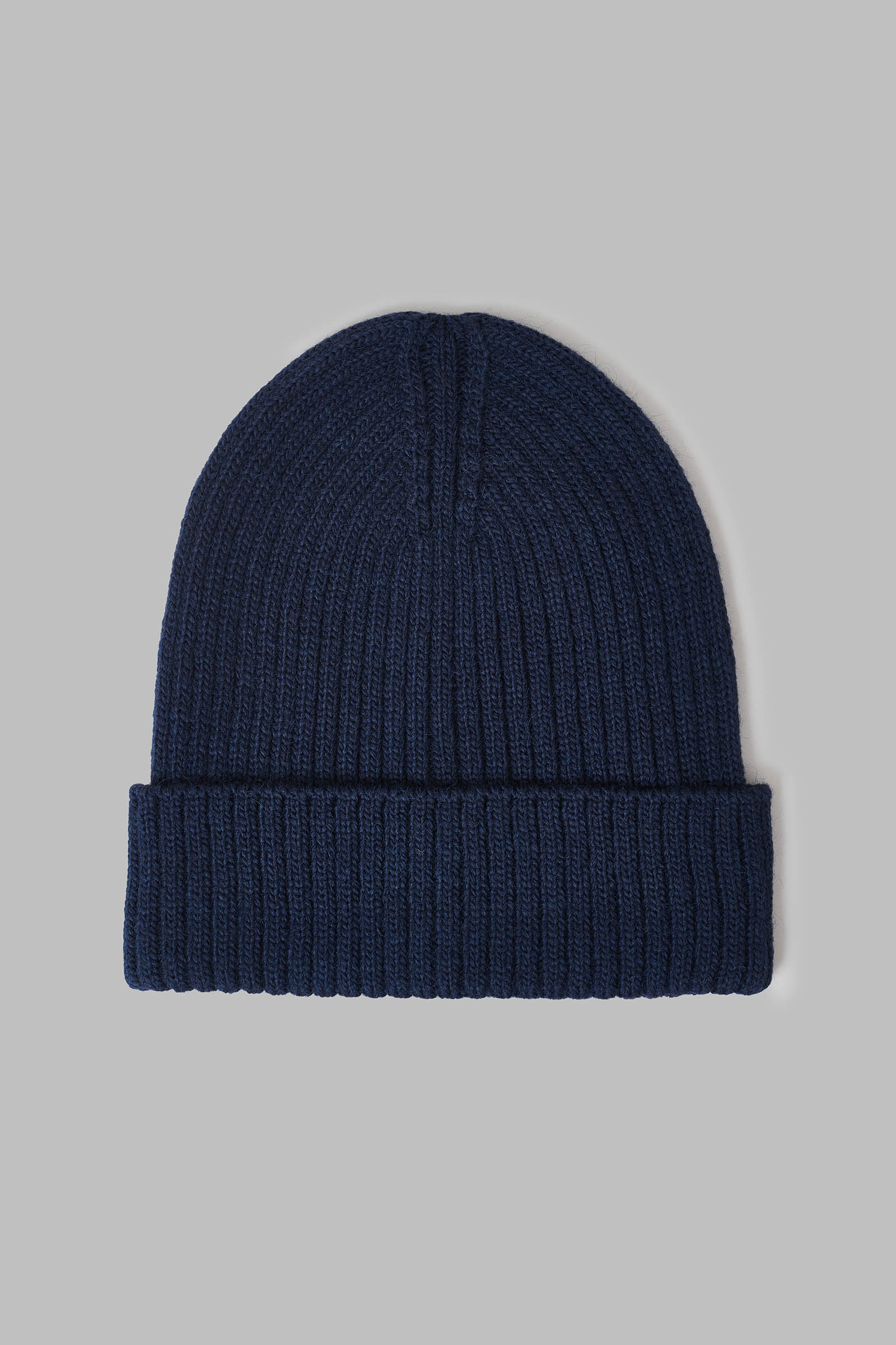 

Шапка бини с шерстью, 101 cosmic blue, Шапка бини с шерстью