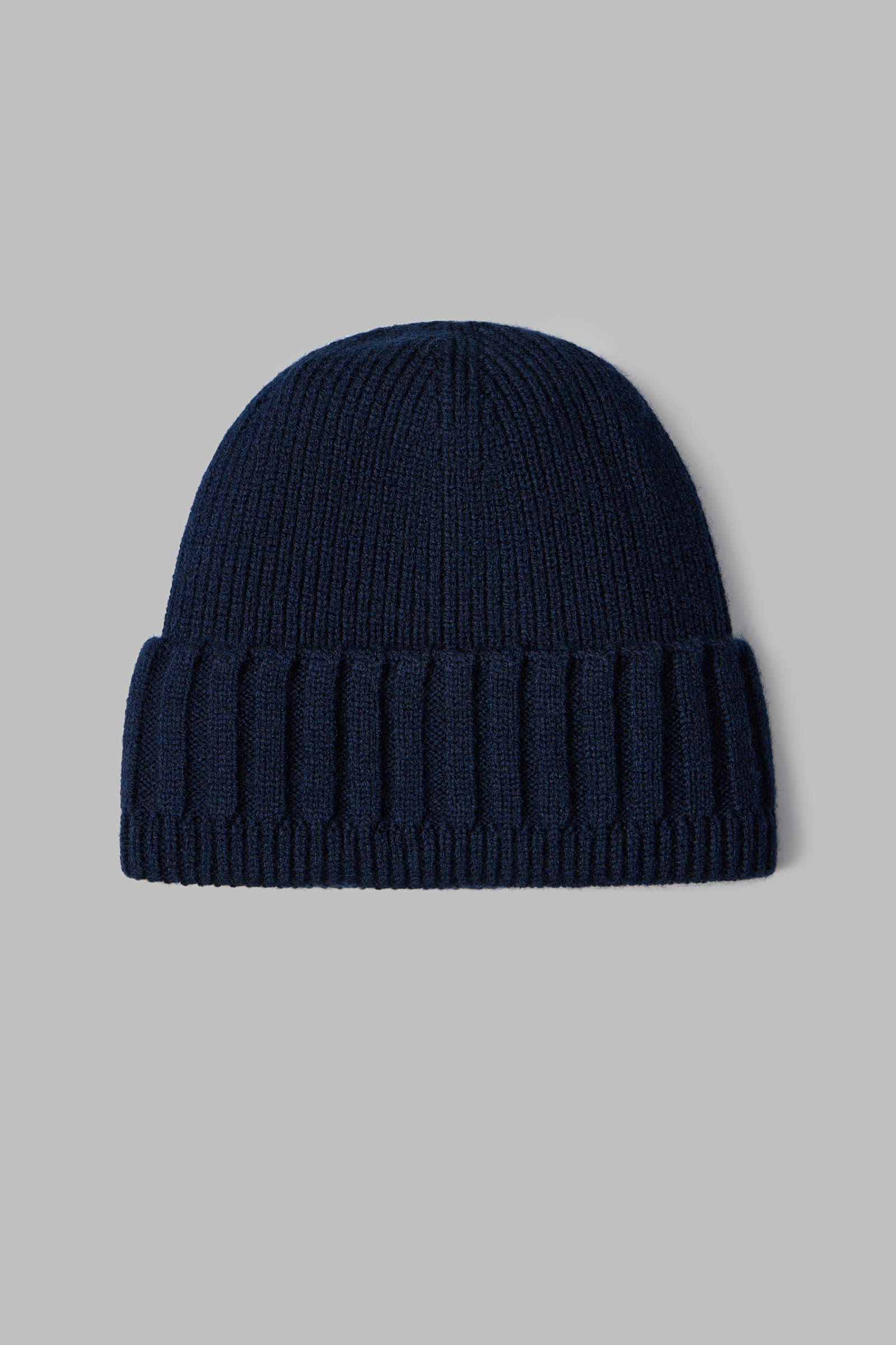 

Базовая шапка с отворотом, 101 cosmic blue, Базовая шапка с отворотом