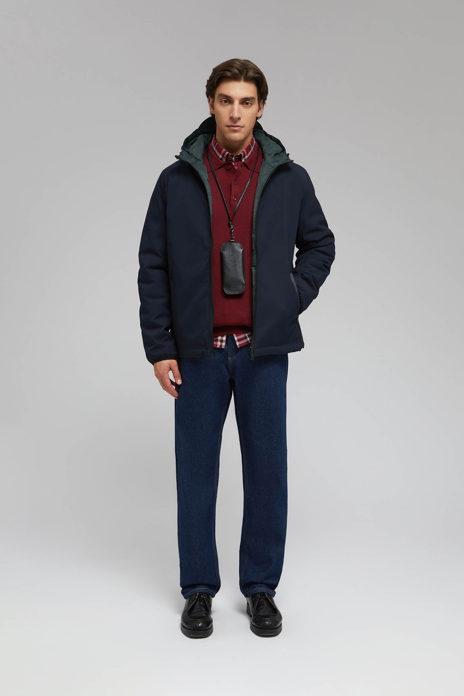 Двухсторонняя куртка Finn Flare, синий, арт. FAF22011