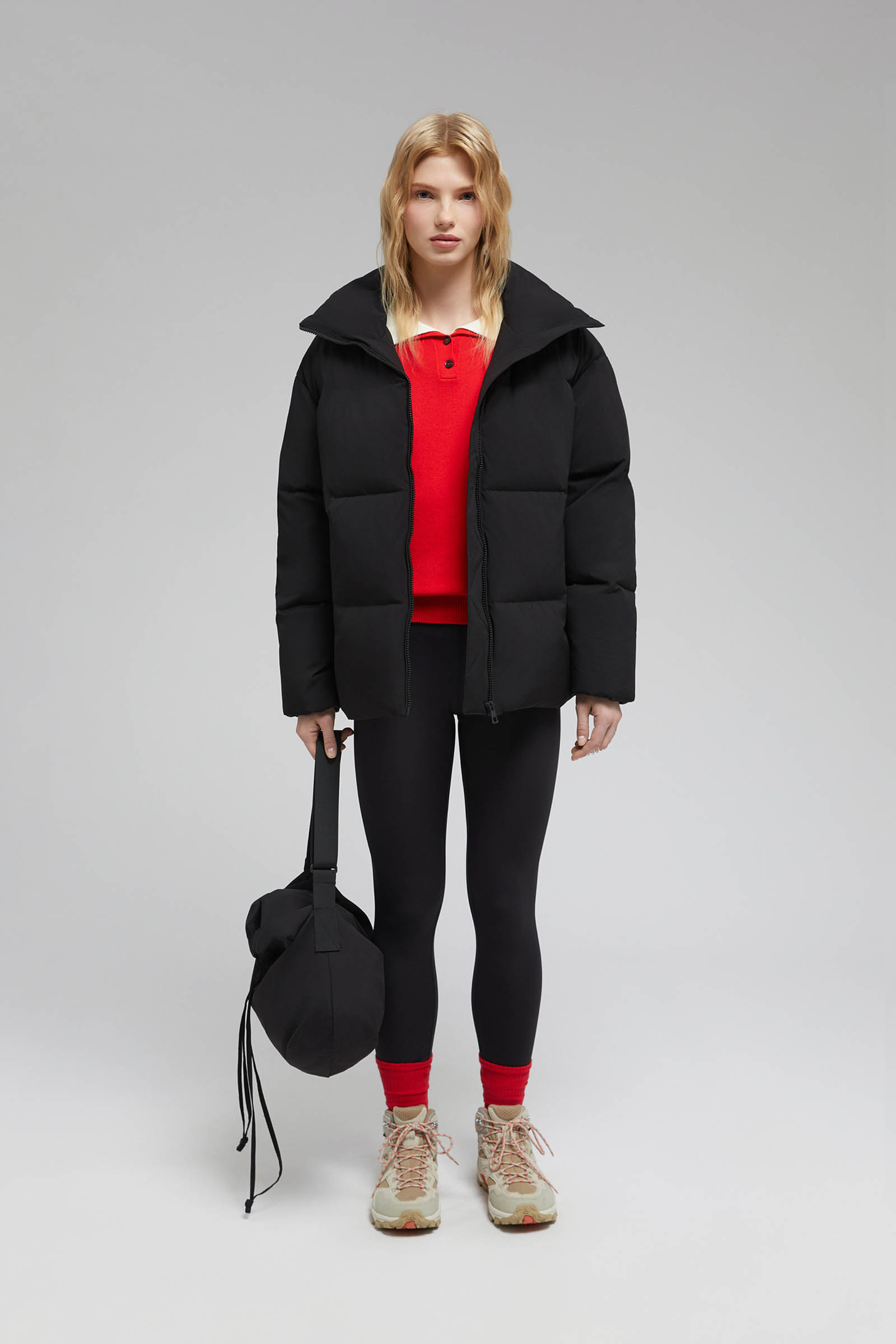 

Пуховик с натуральным пухом, 200 black, Пуховик с натуральным пухом