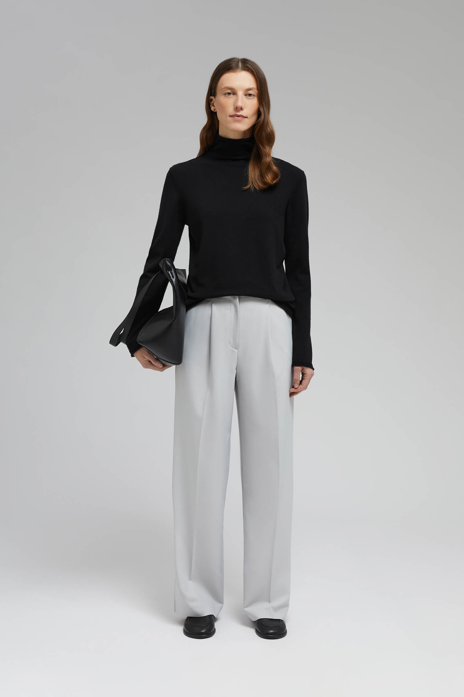 Водолазка FINN FLARE прямого кроя, черный, арт. FAF11154