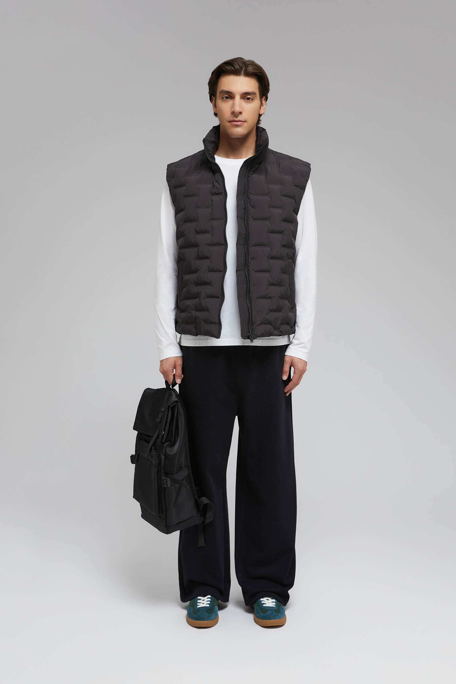 

Утепленный стеганый жилет, 200 black, Утепленный стеганый жилет