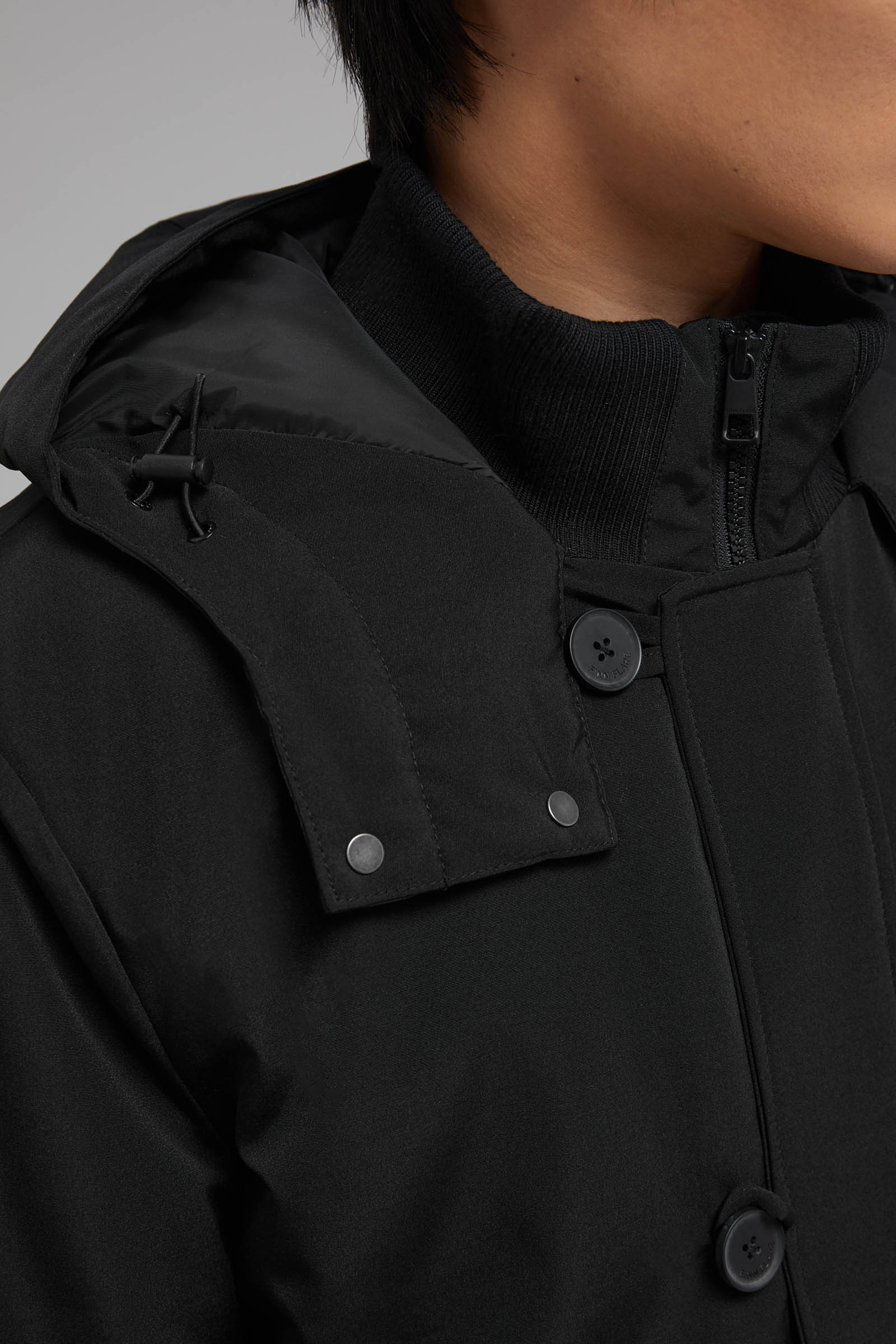 

Утепленная куртка с капюшоном, 200 black, Утепленная куртка с капюшоном