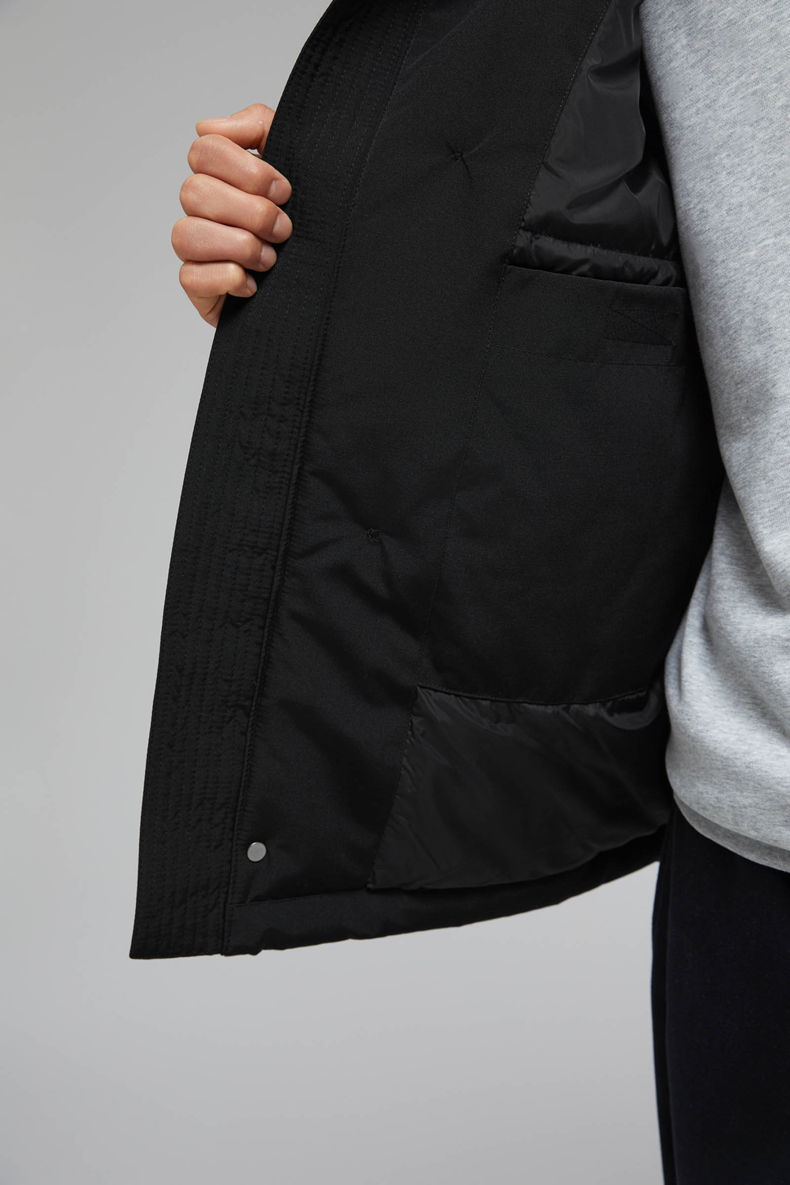 

Утепленная куртка с капюшоном, 200 black, Утепленная куртка с капюшоном