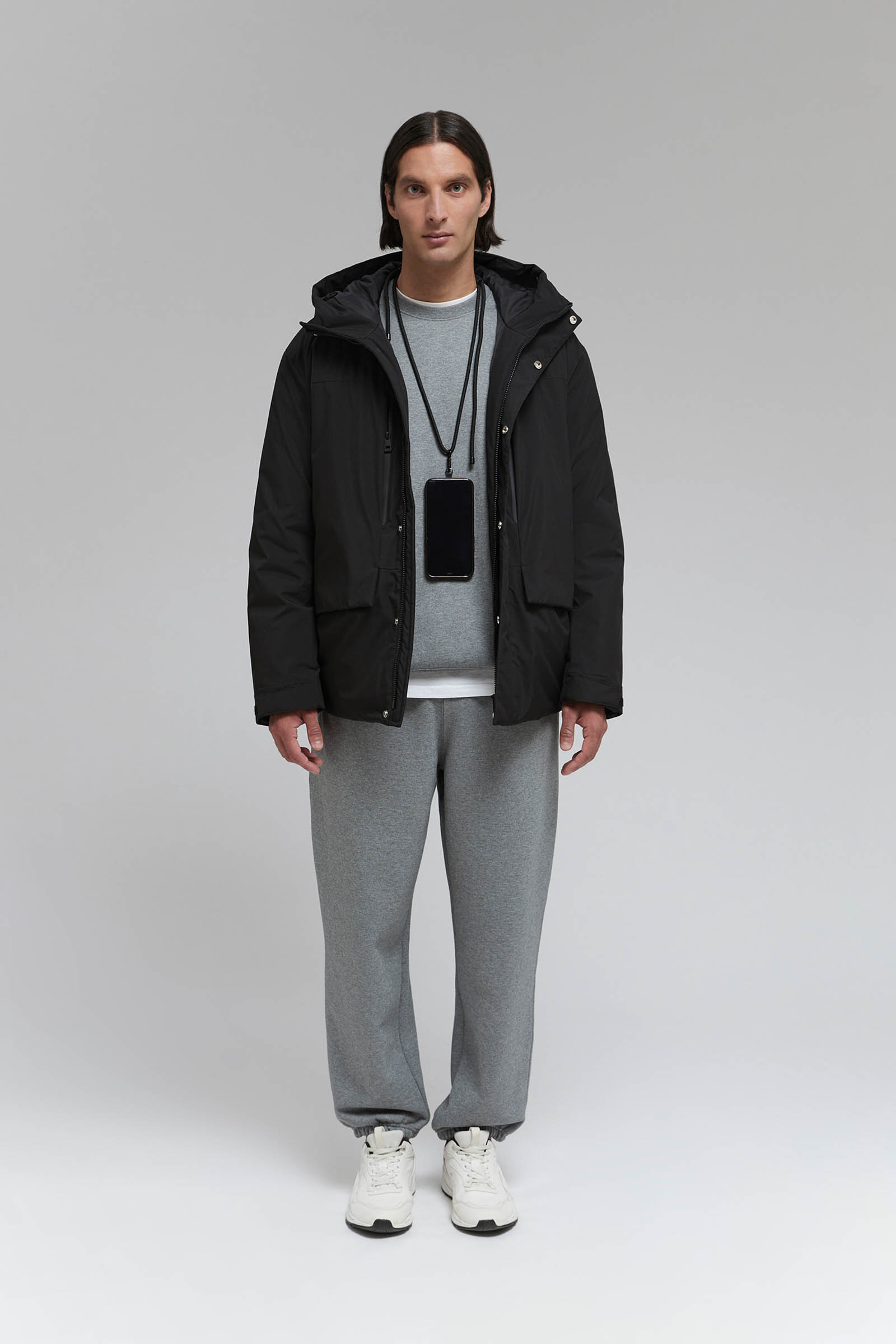 Утепленная куртка Finn Flare, черный, арт. FAF210109