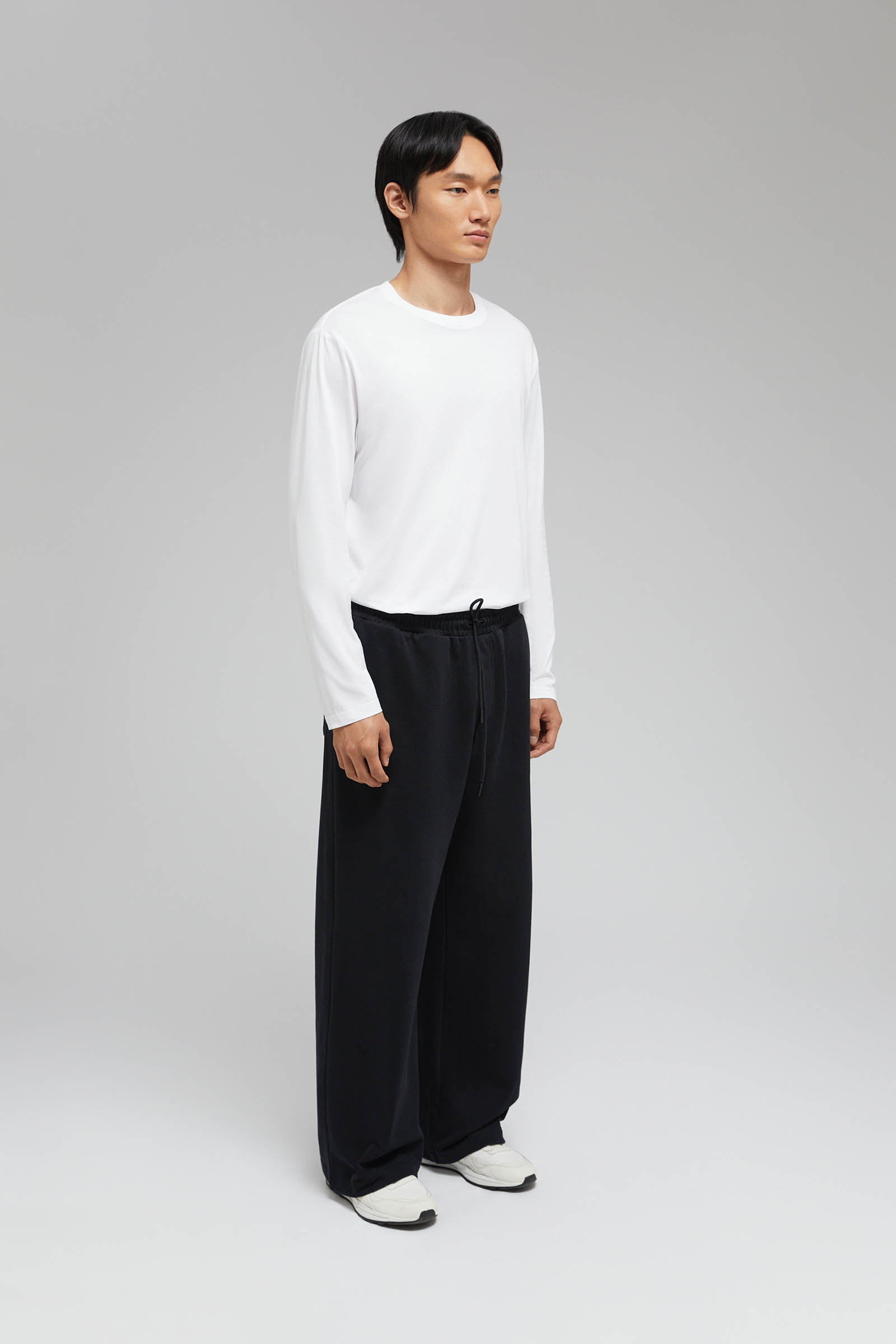 Трикотажные брюки из хлопка