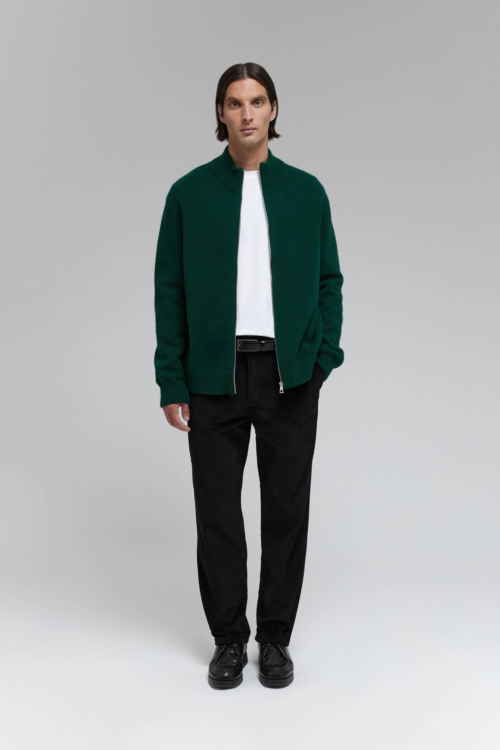 

Брюки прямого кроя из хлопка, 200 black, Брюки прямого кроя из хлопка