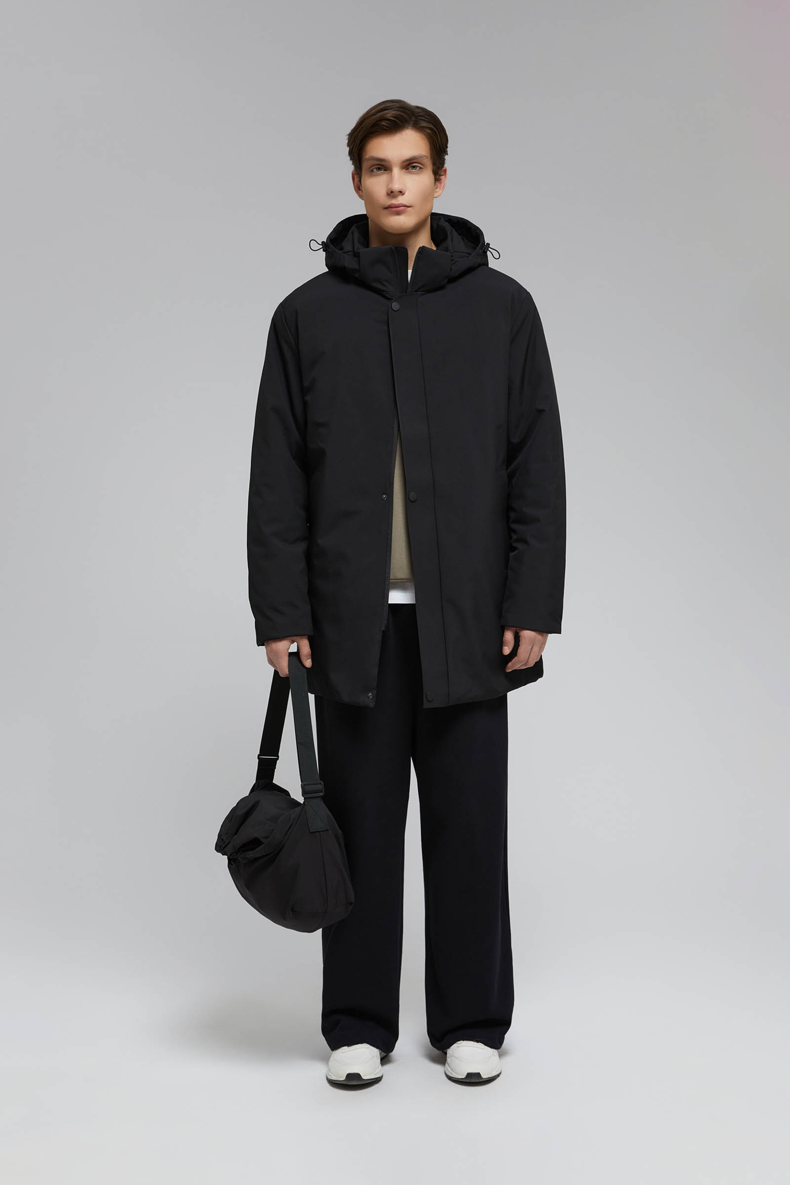 

Утепленная куртка с капюшоном, 200 black, Утепленная куртка с капюшоном