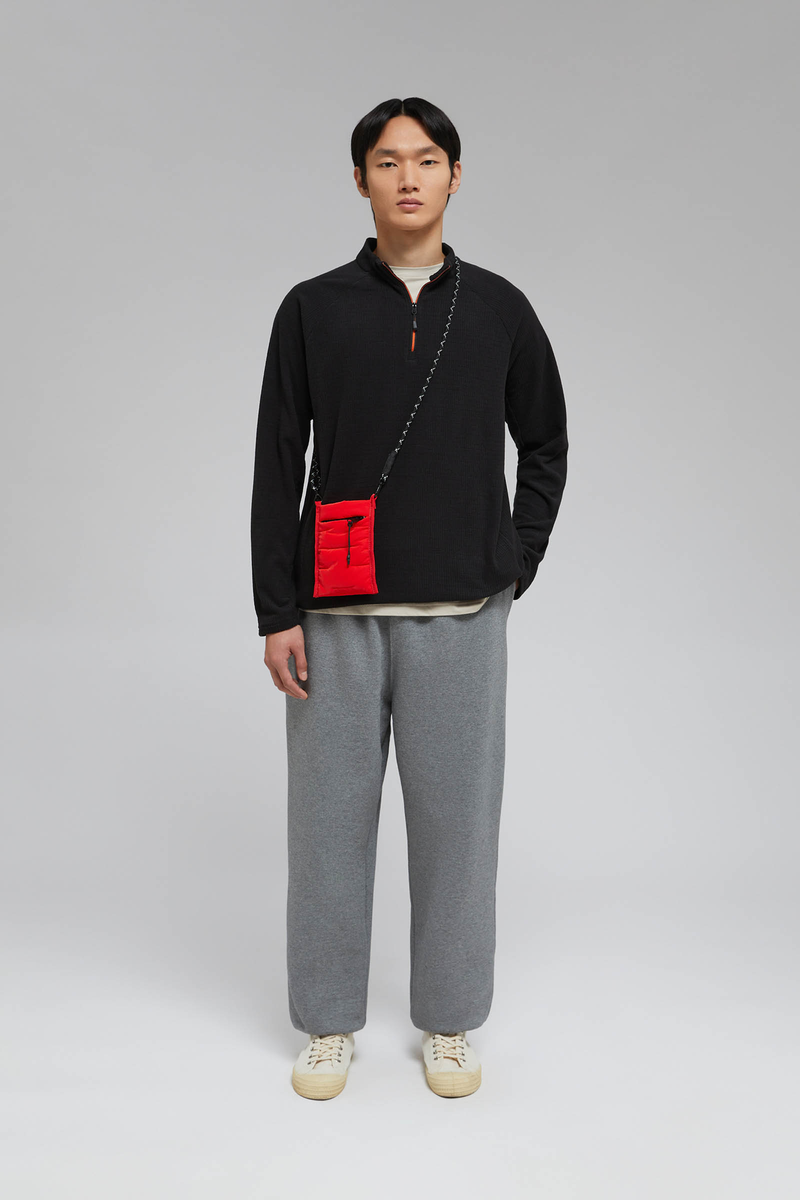 

Толстовка-поло на молнии, 200 black, Толстовка-поло на молнии