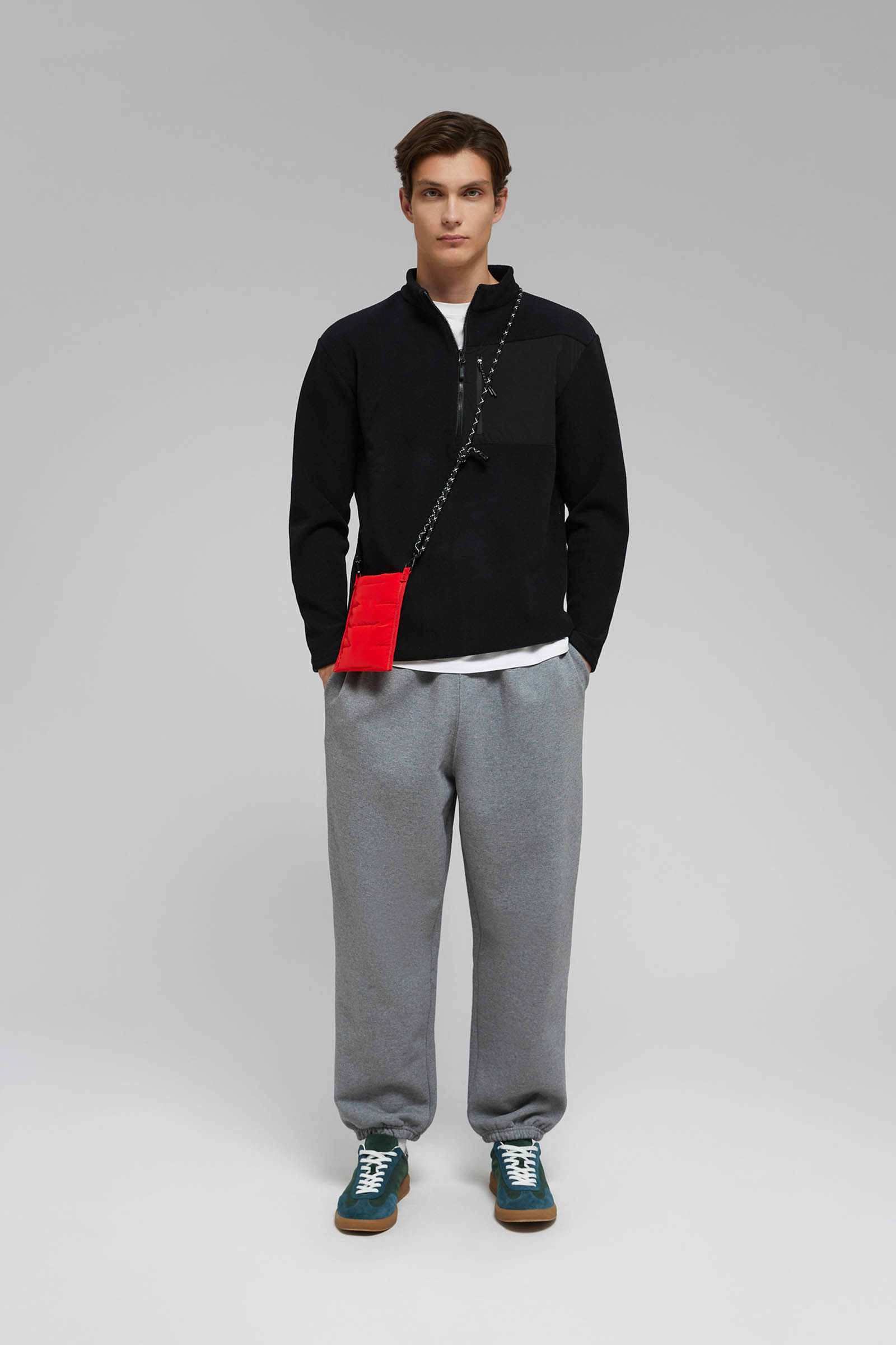 Толстовка-поло FINN FLARE, черный, арт. FAF22017