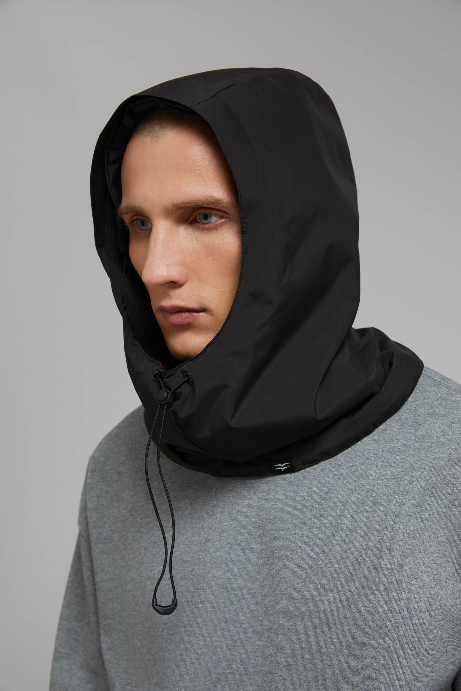 

Утепленный капор, 200 black, Утепленный капор