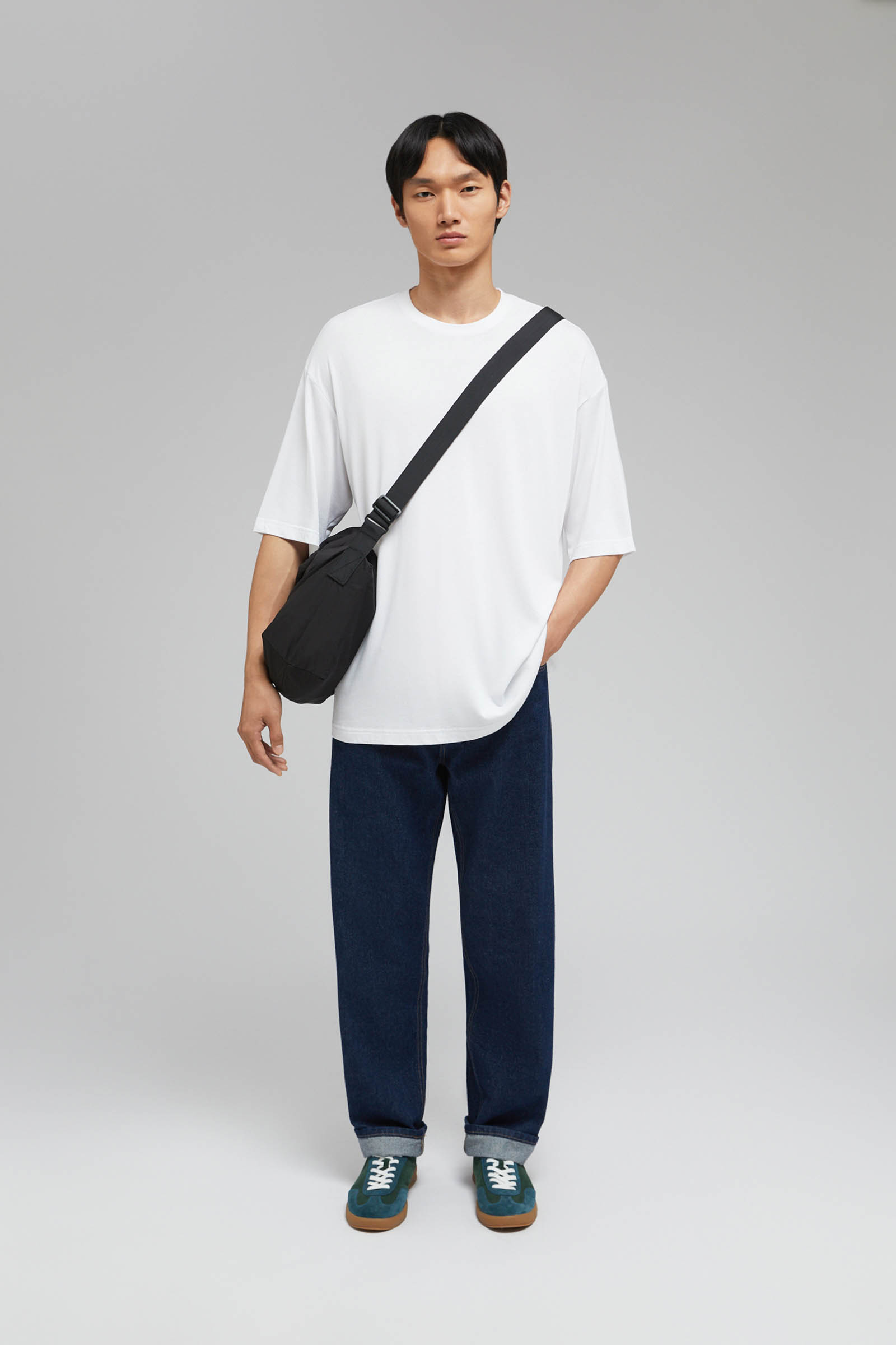 Футболка оверсайз Finn Flare, 201 white, арт. FAF21057