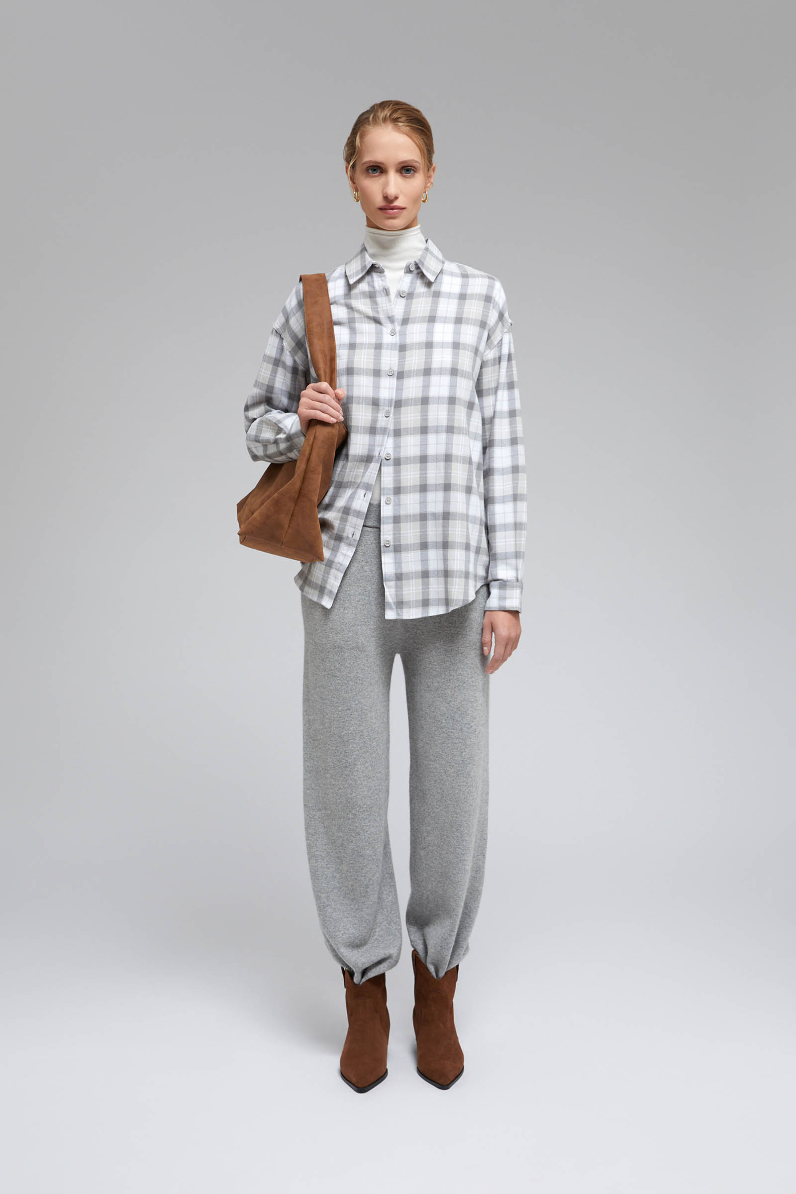 Рубашка оверсайз Finn Flare, разноцветный, арт. FAF110102